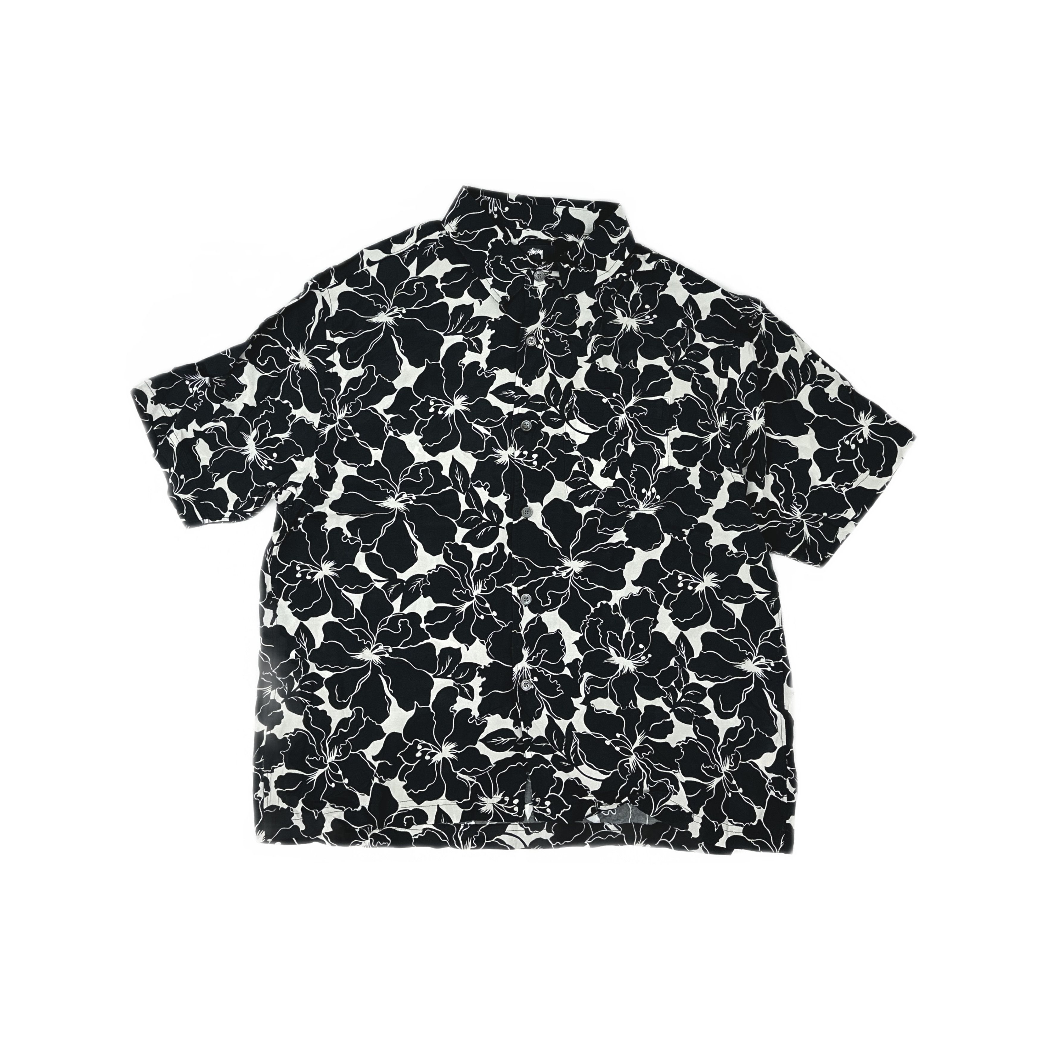 Stussy STUSSY COLOR BLOCK ZIP WORK SHIRT | Grailed