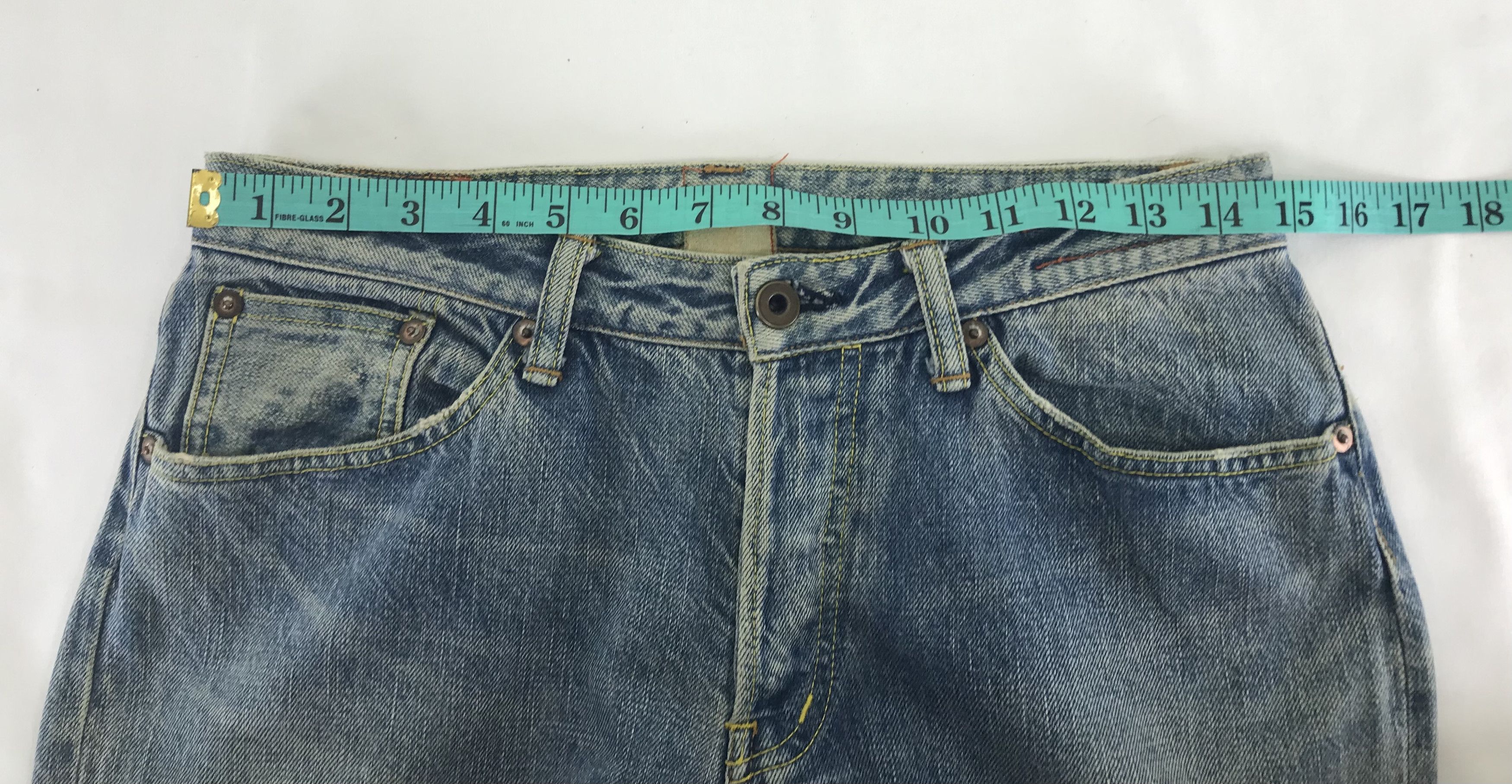 Hiroshi Kato Vintage Kato By Hiroshi Kato Selvedge Jeans Red Line Denim Size US 29 - 16 Thumbnail