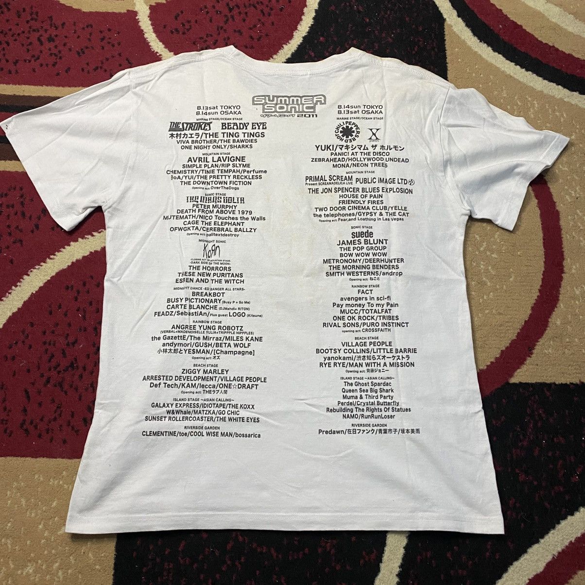 Band Tees × Japanese Brand Summer Sonic Japan 2011 Tshirt Size US L / EU 52-54 / 3 - 5 Thumbnail