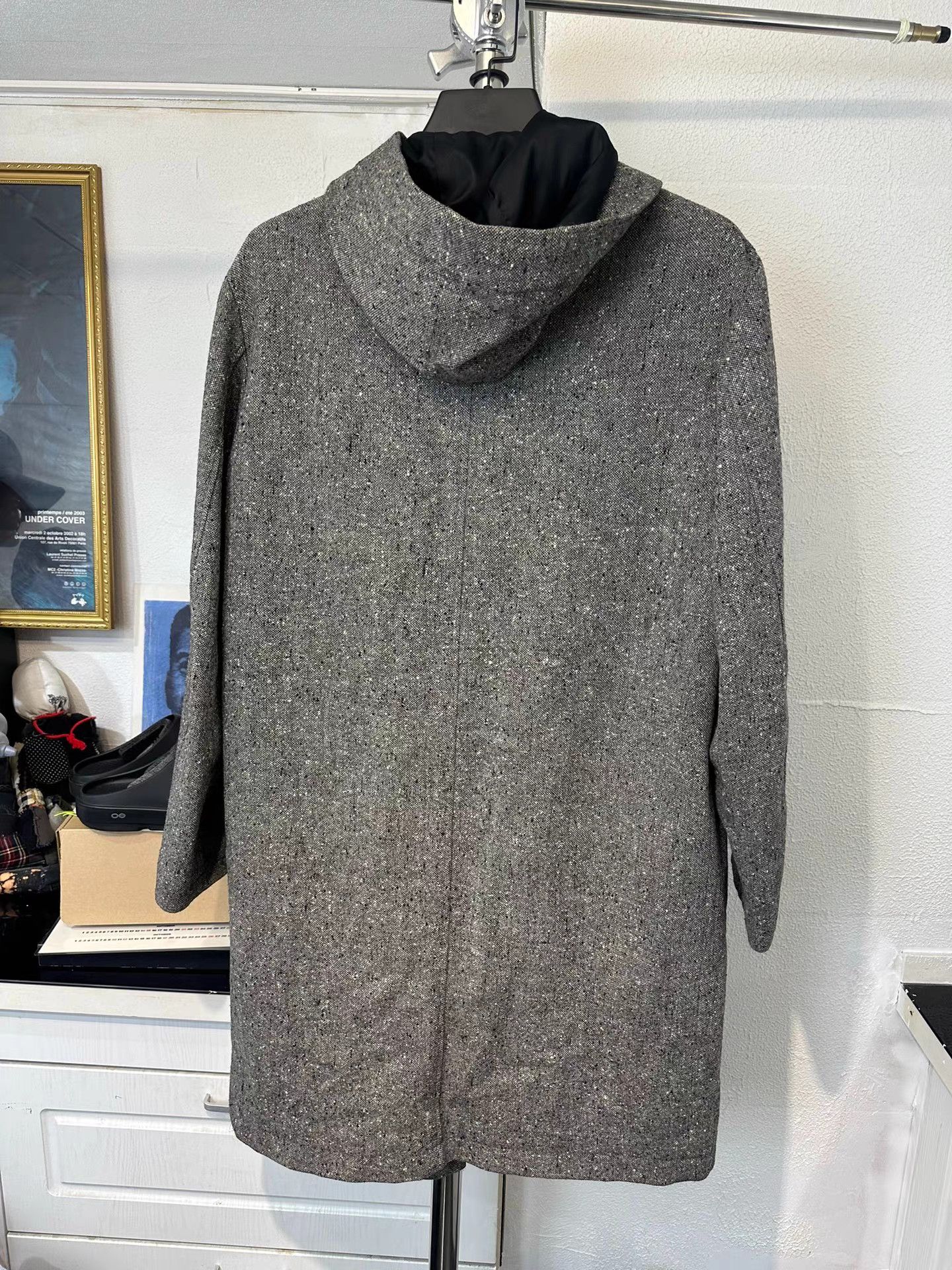 Yohji Yamamoto Yohji Yamamoto Snowflake Knit Trench Coat K20 Size US L / EU 52-54 / 3 - 6 Thumbnail