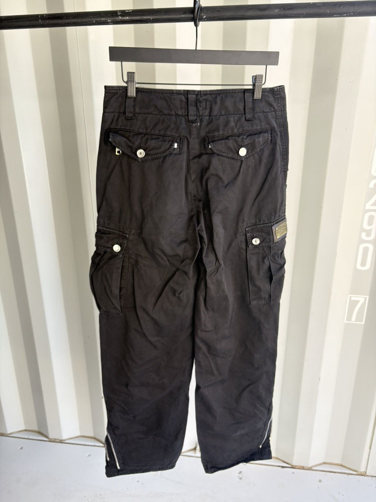 Dolce & Gabbana Distressed Cargo Ankle Zip Pants Size US 31 - 3 Thumbnail