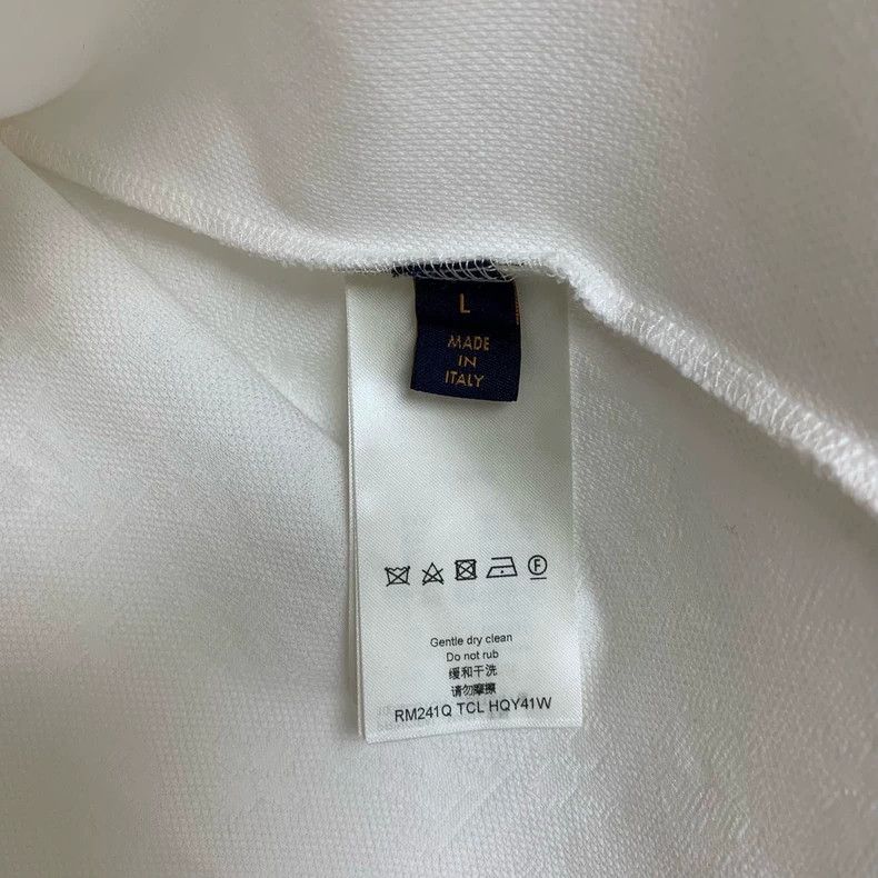 Louis Vuitton Louis Vuitton White short-sleeved T-shirt Size US L / EU 52-54 / 3 - 7 Thumbnail