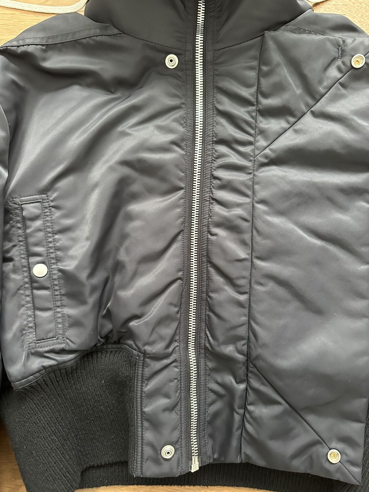Rick Owens Rick Owens Luxor FW23 Alice cropped / padded parka Size US M / EU 48-50 / 2 - 15 Thumbnail