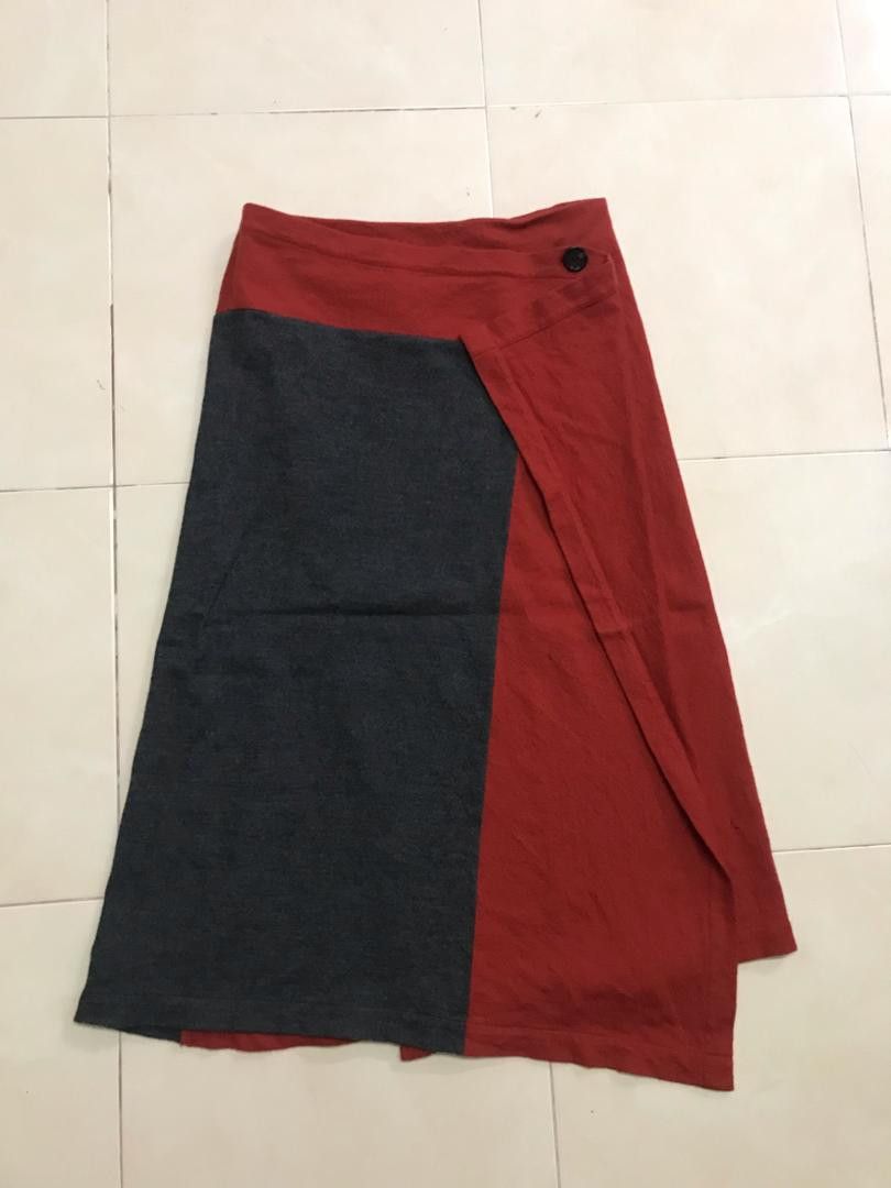 Comme des Garcons SKIRTS COMME DES GARCON WOOL Size 32" / US 10 / IT 46 - 2 Thumbnail