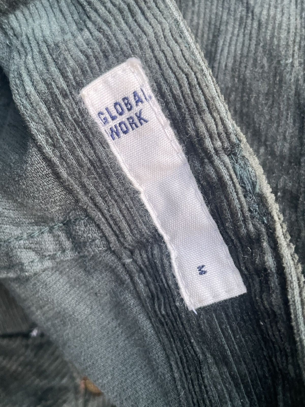 Global Work × Japanese Brand Global Work Coduroy Cargo Pant Size US 32 / EU 48 - 13 Thumbnail