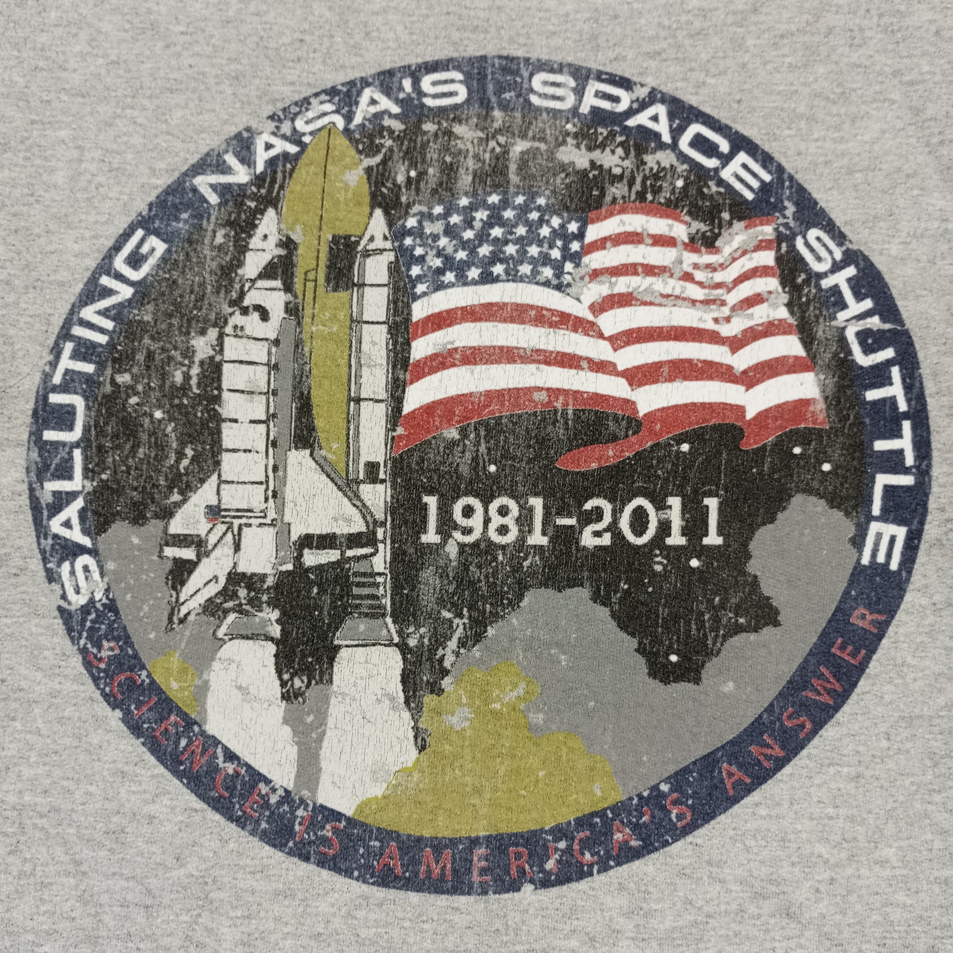 NASA × Vintage Nasa Space Shuttle Backprint Design Sweatshirt Size US S / EU 44-46 / 1 - 2 Thumbnail