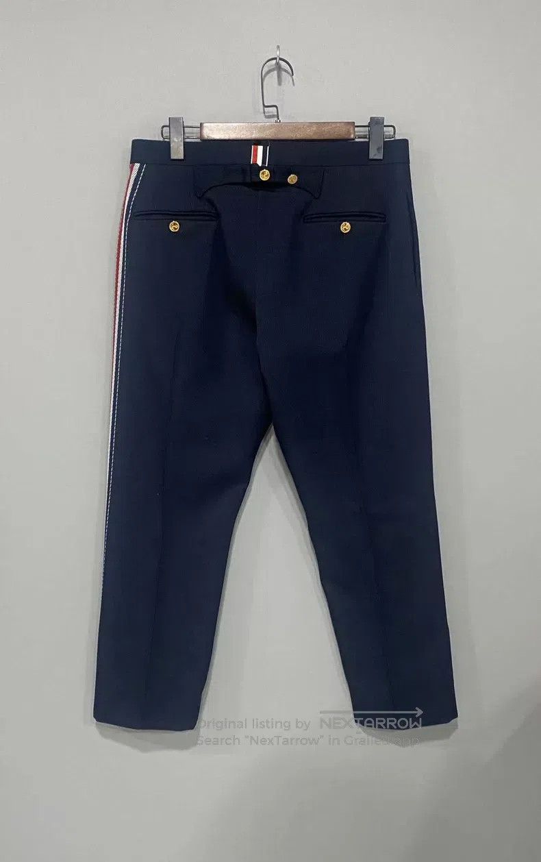 Thom Browne Thom Browne size 1 Gold Button Stripe Pants Size US 28 / EU 44 - 3 Thumbnail