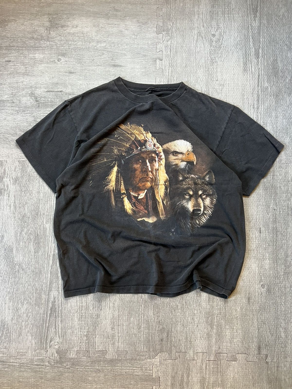 Vintage Vintage Native American Shirt Size US XL / EU 56 / 4 - 1 Thumbnail