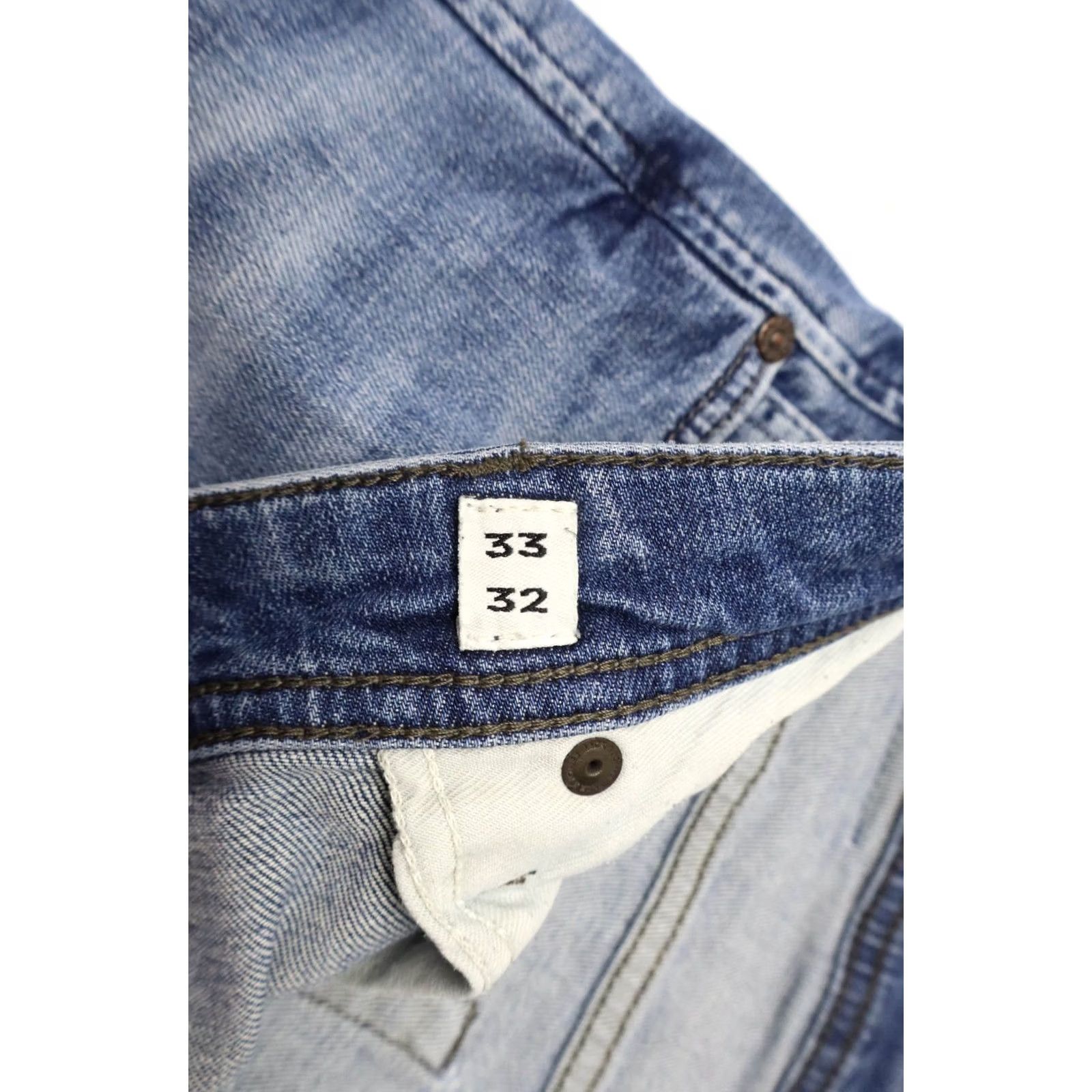 Jack & Jones JACK & JONES Jeans Men's Slim Glenn W32/L32 Stretch Button Fly Faded Whiskers Size US 32 / EU 48 - 6 Thumbnail