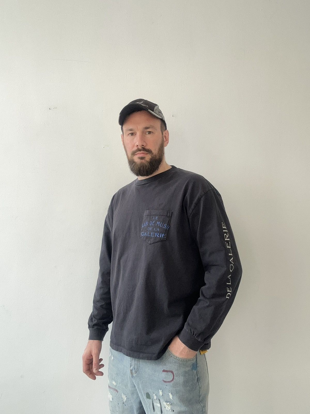 Gallery Dept. Gallery Dept. Long Sleeve T-Shirt XL Faded Black Seamless Size US XL / EU 56 / 4 - 1 Thumbnail