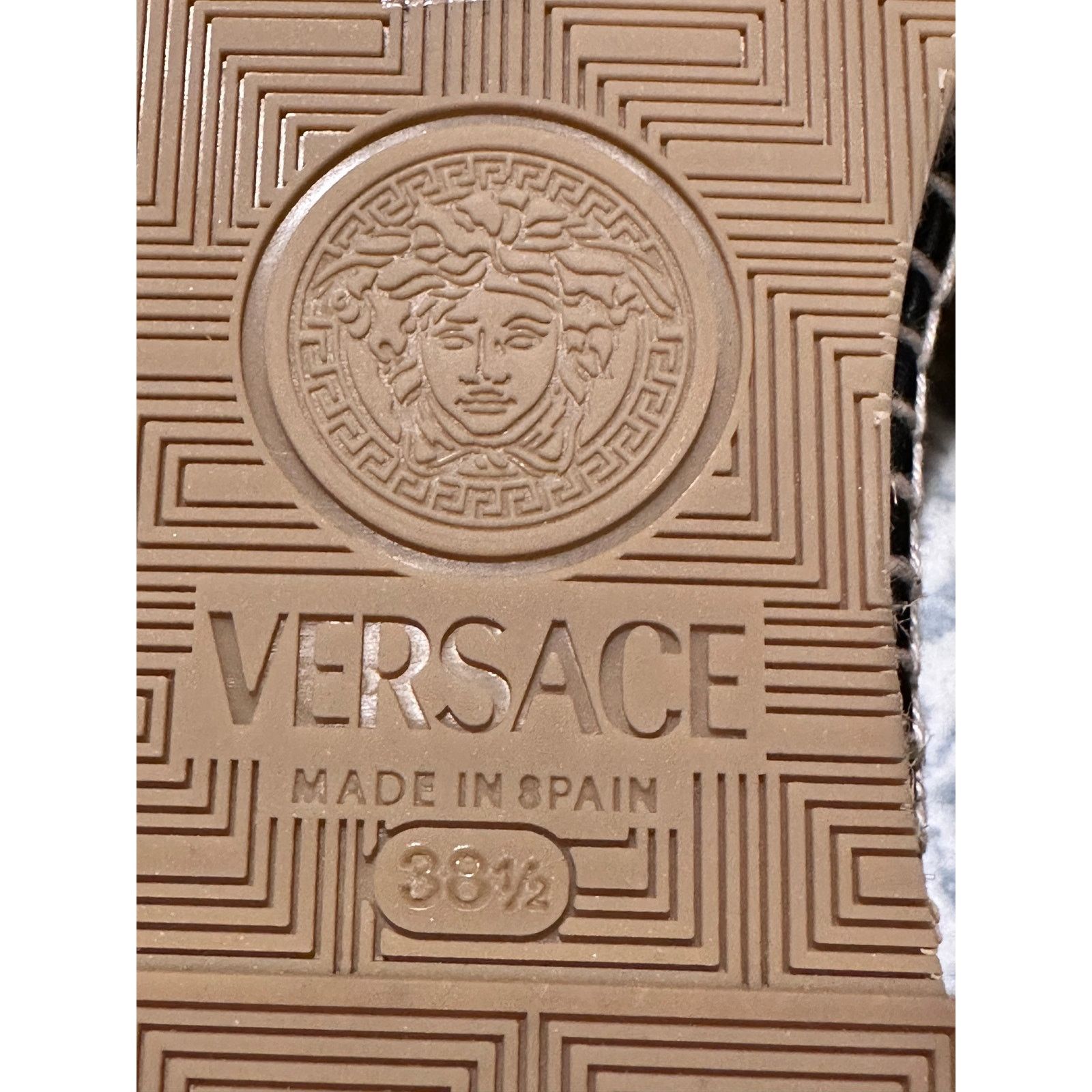 Versace Versace Barocco Print Canvas Espadrilles sz38.5 Size US 7.5 / IT 37.5 - 5 Thumbnail