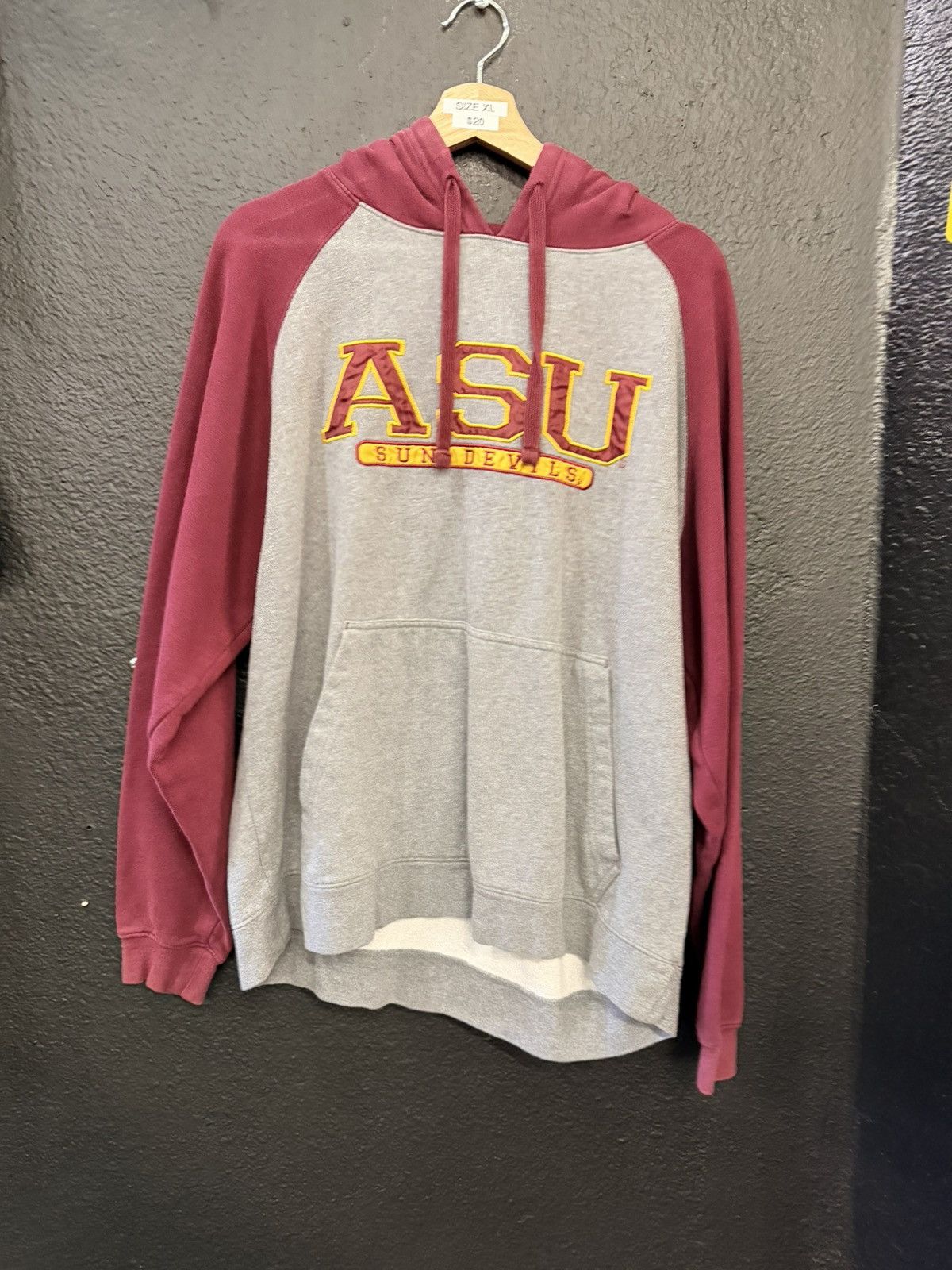 Vintage Vintage ASU Hoodie Size US XL / EU 56 / 4 - 1 Thumbnail