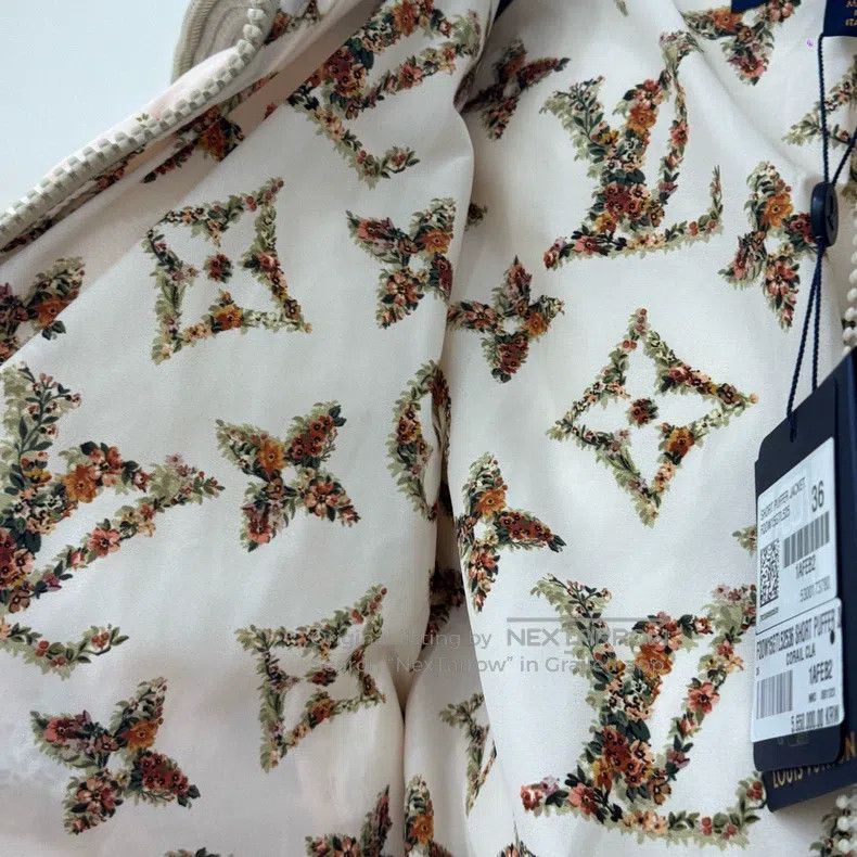 Louis Vuitton Louis Vuitton Reversible floral wool down jacket Size XS / US 0-2 / IT 36-38 - 6 Thumbnail