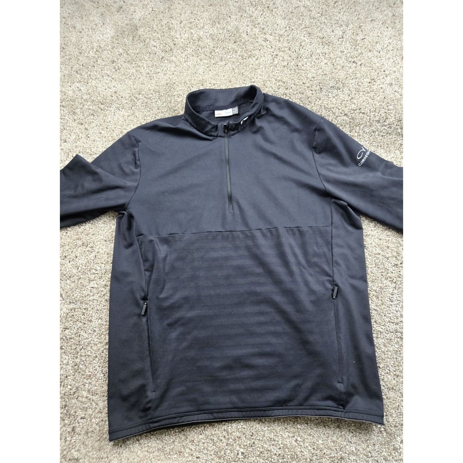 KJUS KJUS David Midlayer 1/2 Zip Pullover 2XL Mens Black Long Sleeve Stretch Pullover Size US XXL / EU 58 / 5 - 3 Thumbnail