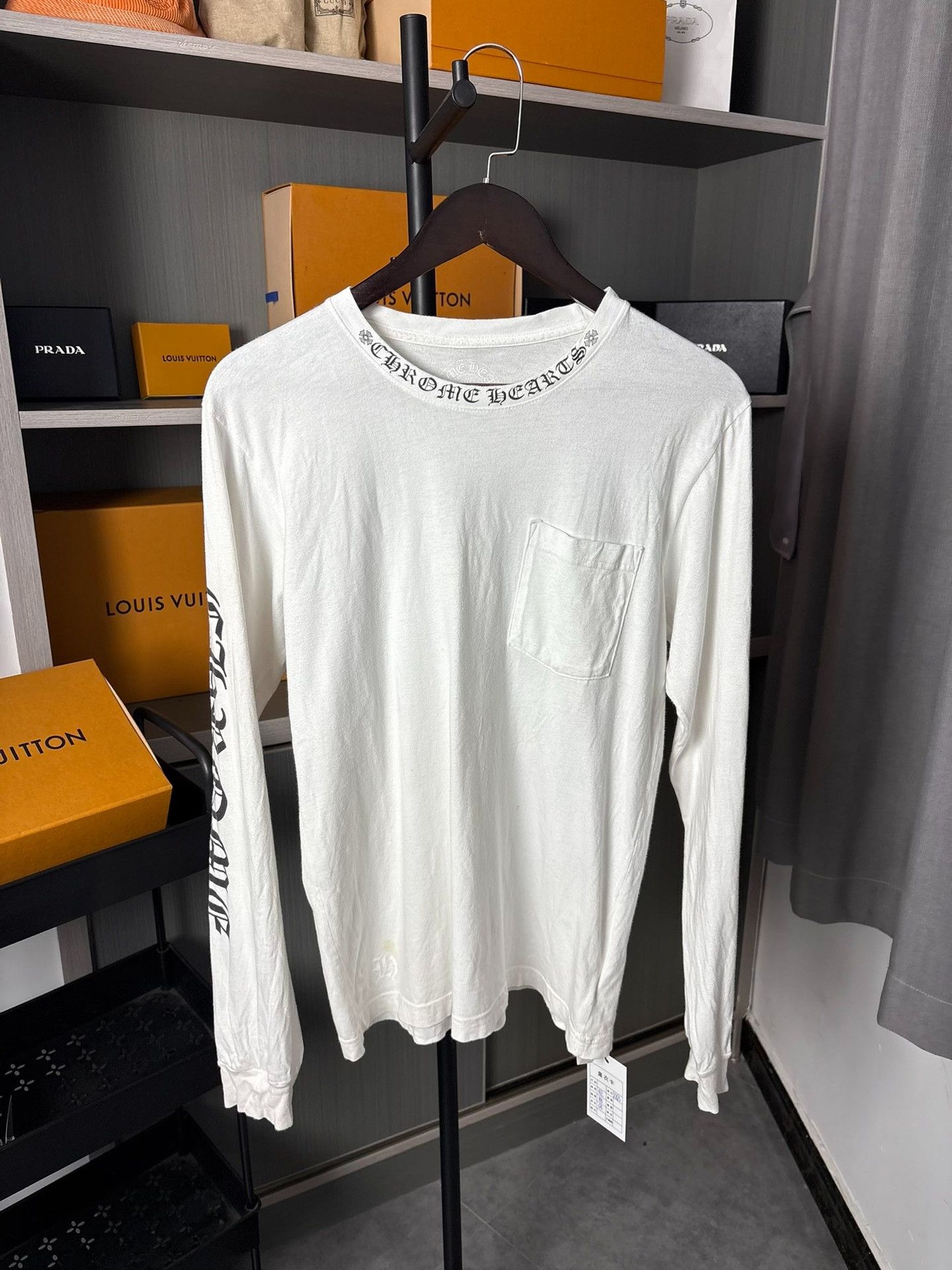 Chrome Hearts Chrome Hearts White T-Shirt M Men Size US M / EU 48-50 / 2 - 1 Thumbnail