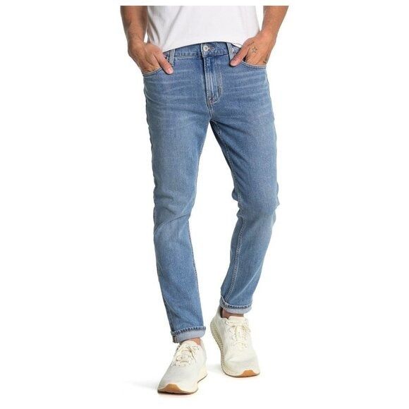 Hudson Hudson Jeans Mens Mid Rise Classic Med Wash Tapered Skinny J Size US 38 / EU 54 - 3 Thumbnail