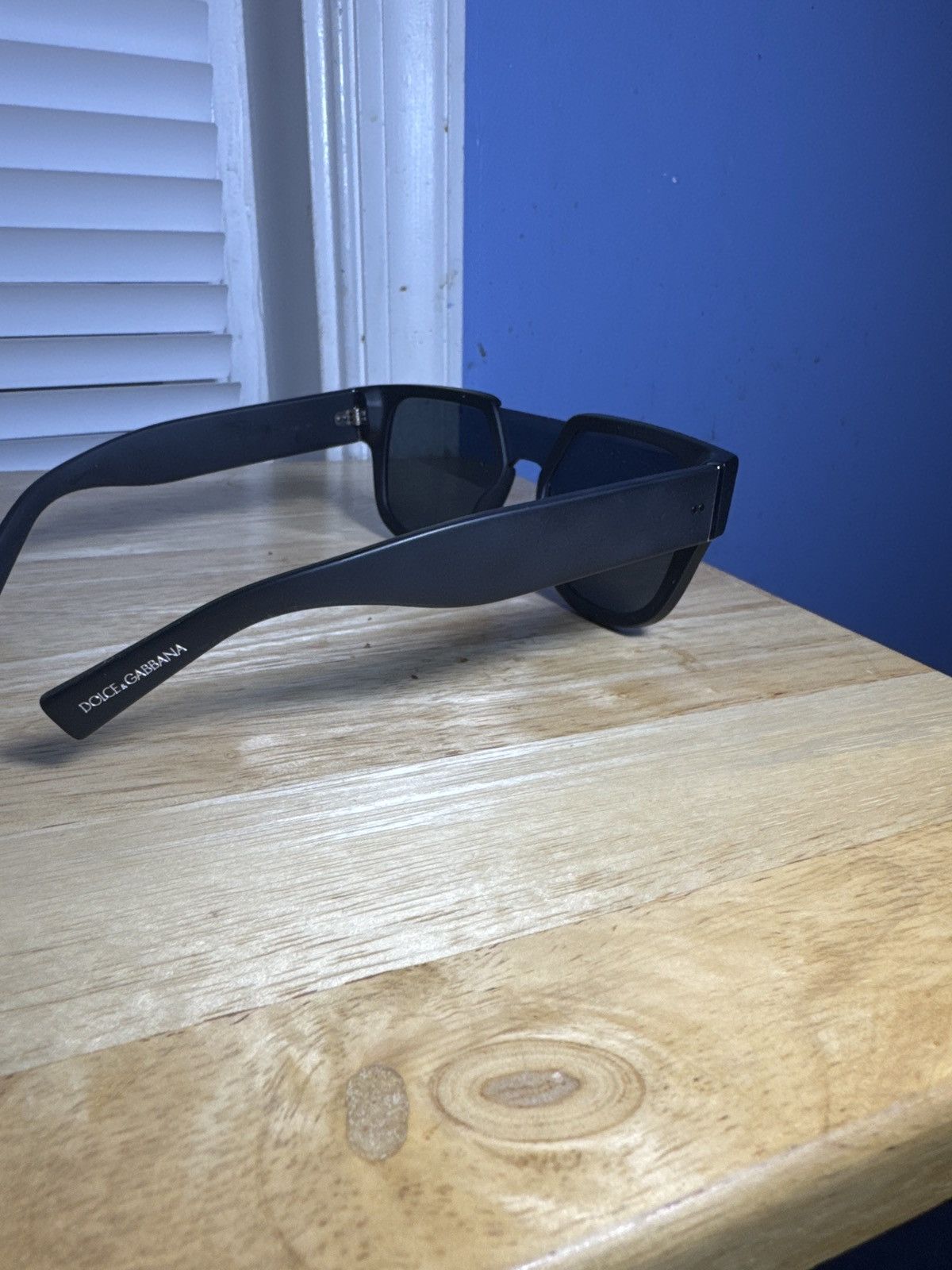 Dolce & Gabbana Dolce and Gabbana Matte Black Sunglasses Size ONE SIZE - 3 Thumbnail