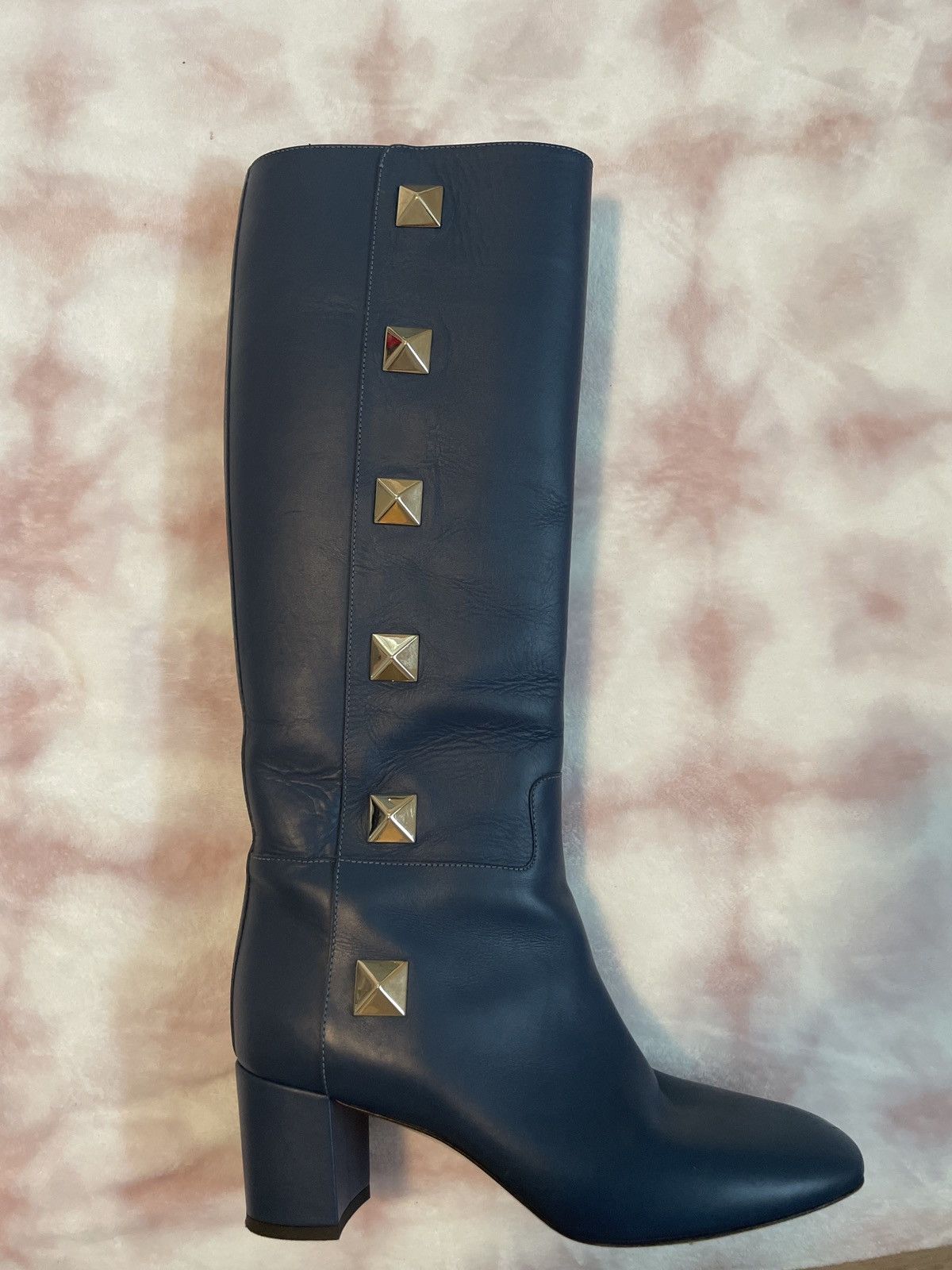 Valentino Valentino knee high studded boots Size US 8 / IT 38 - 2 Thumbnail