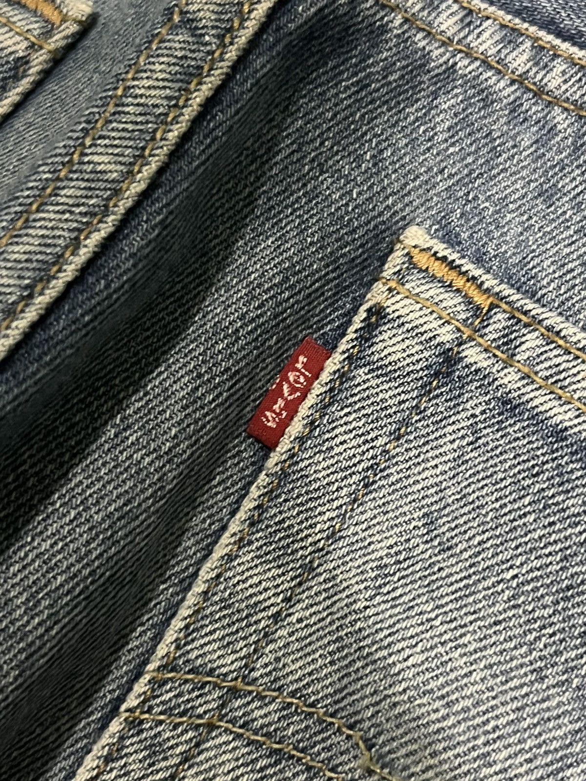 Levi's Levi’s 501 XX Vintage Inspired Washed Button Fly Blue Jeans Size US 33 - 12 Thumbnail
