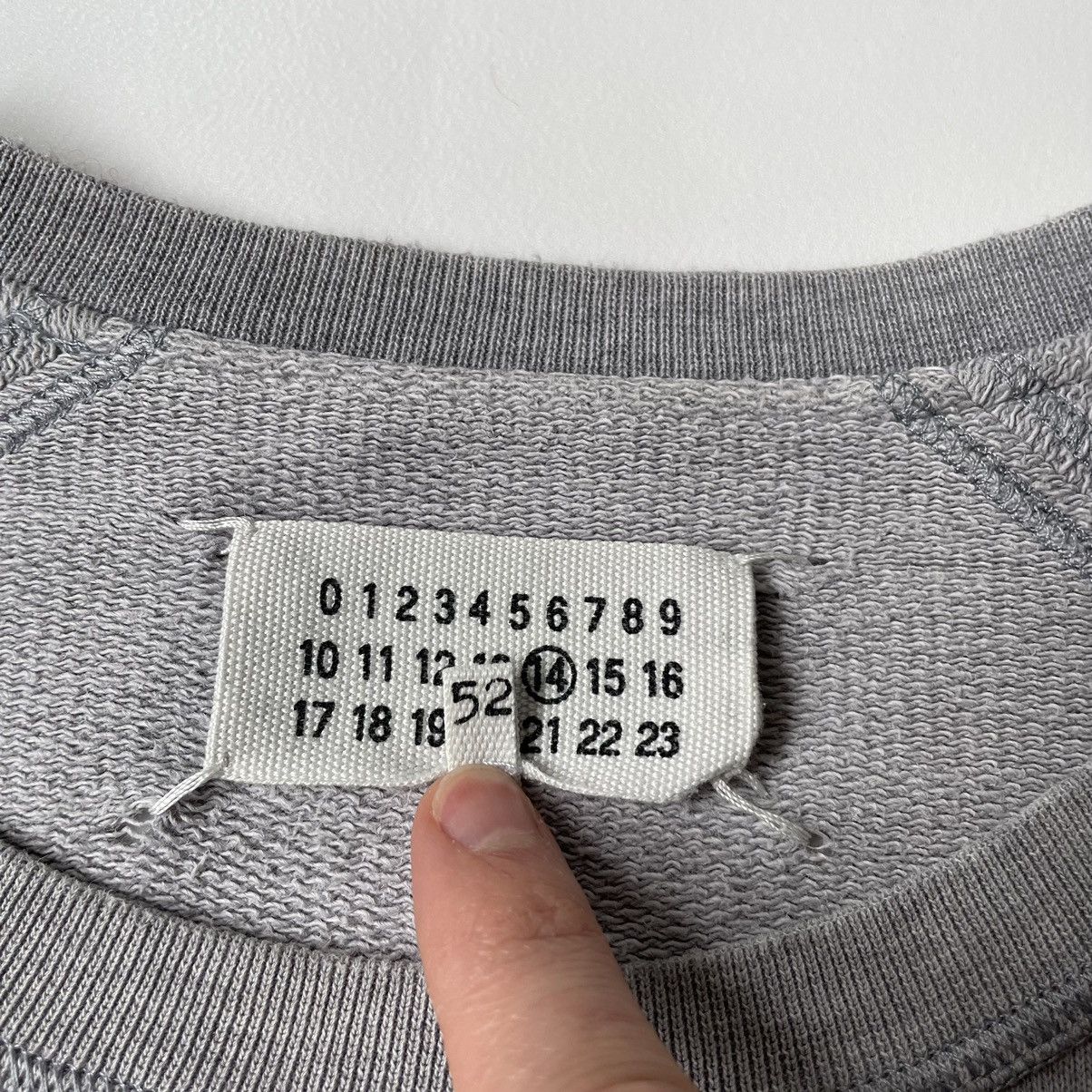 Maison Margiela S/S 14 Thrashed ‘Inside Out Seam’ Sweatshirt Size US L / EU 52-54 / 3 - 4 Thumbnail