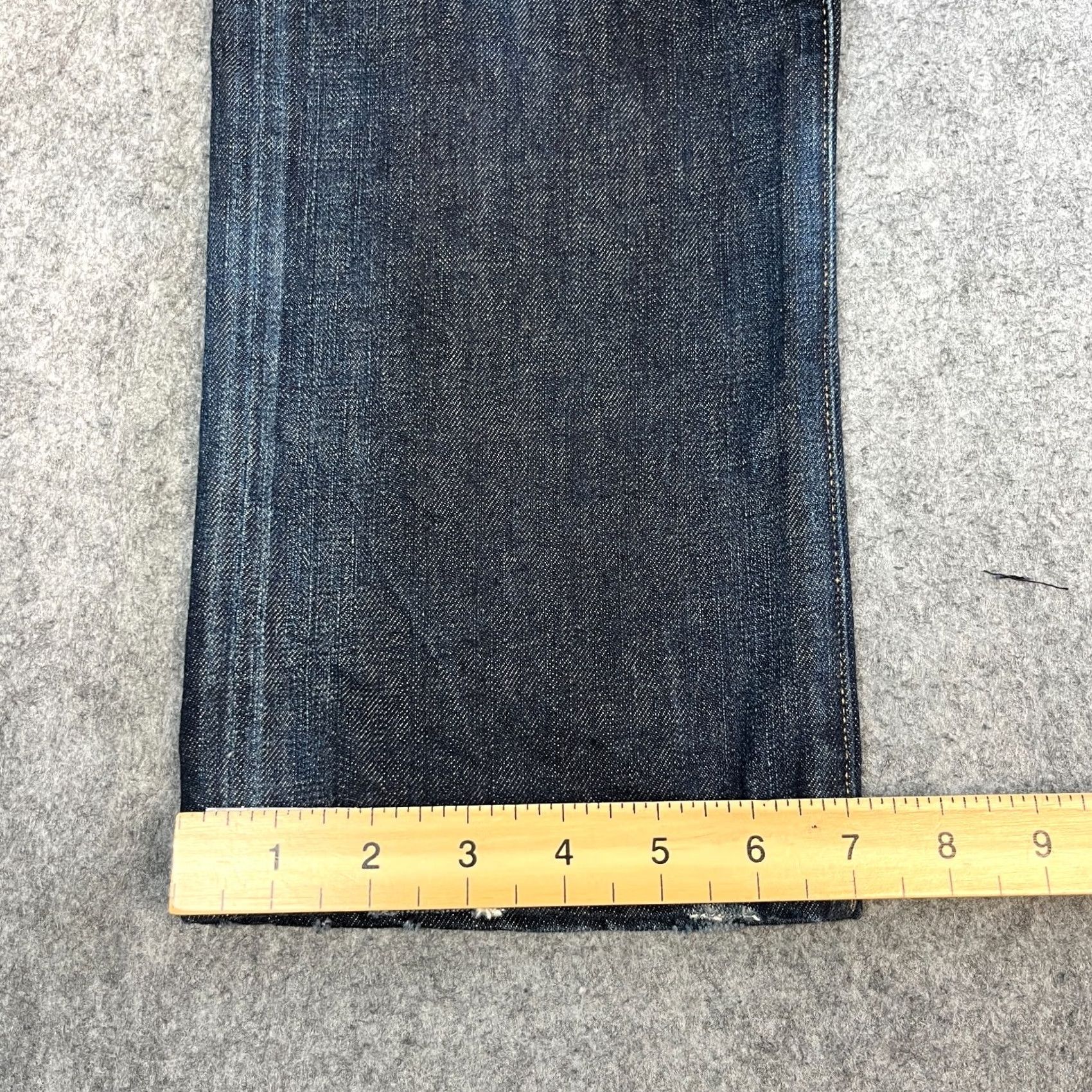Replay Replay Jeans Mens 32 30 Straight Dark Wash Blue Whiskering FC Barcelona Collab Size US 32 / EU 48 - 3 Thumbnail