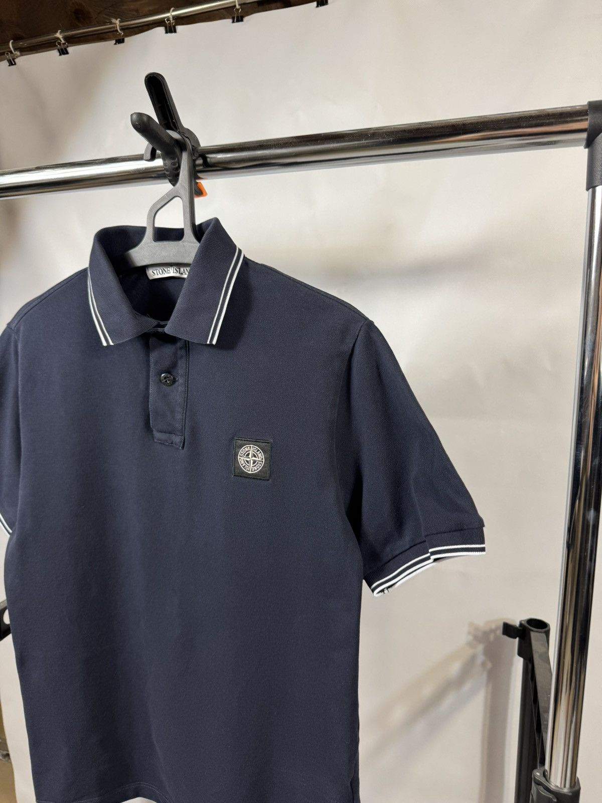 Massimo Osti Stone Island Patch Program Polo T-Shirt Size US M / EU 48-50 / 2 - 3 Thumbnail