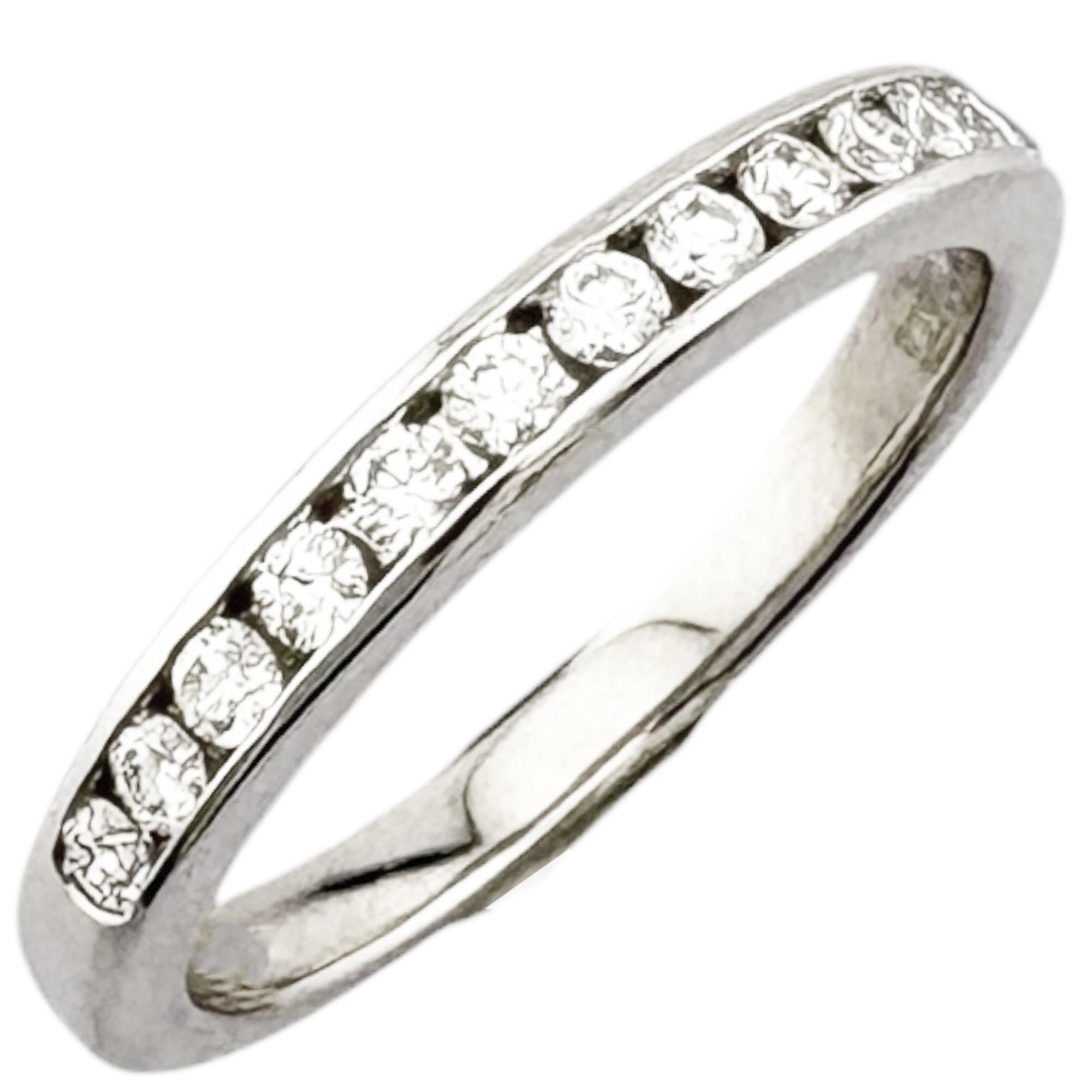 Tiffany & Co. Tiffany & Co. Half Eternity Ring, Platinum 950 with Diamonds. Size ONE SIZE - 1 Thumbnail