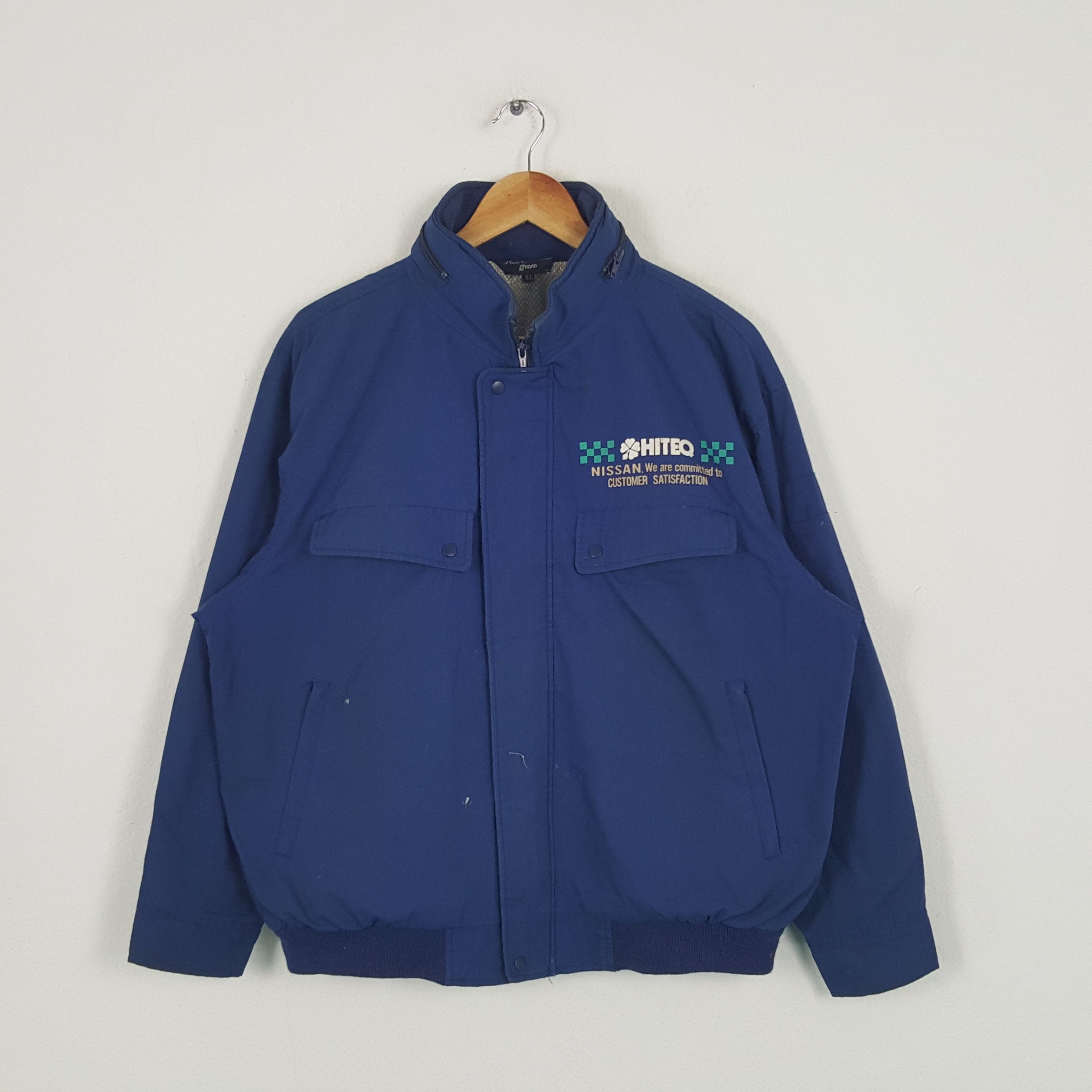 Japanese Brand × Vintage Vintage Nissan Japanese Racing Motorsports Team Jacket Size US XL / EU 56 / 4 - 3 Thumbnail