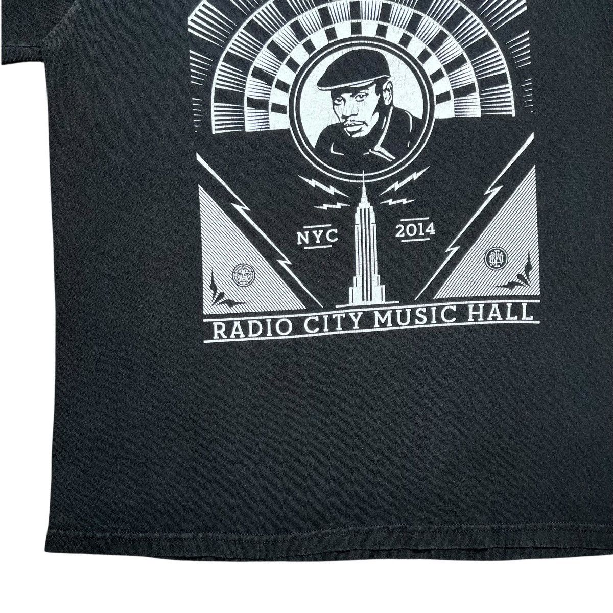 Rap Tees 2014 Dave Chappelle Tour OBEY Radio City Music Hall T-Shirt Size US L / EU 52-54 / 3 - 9 Thumbnail