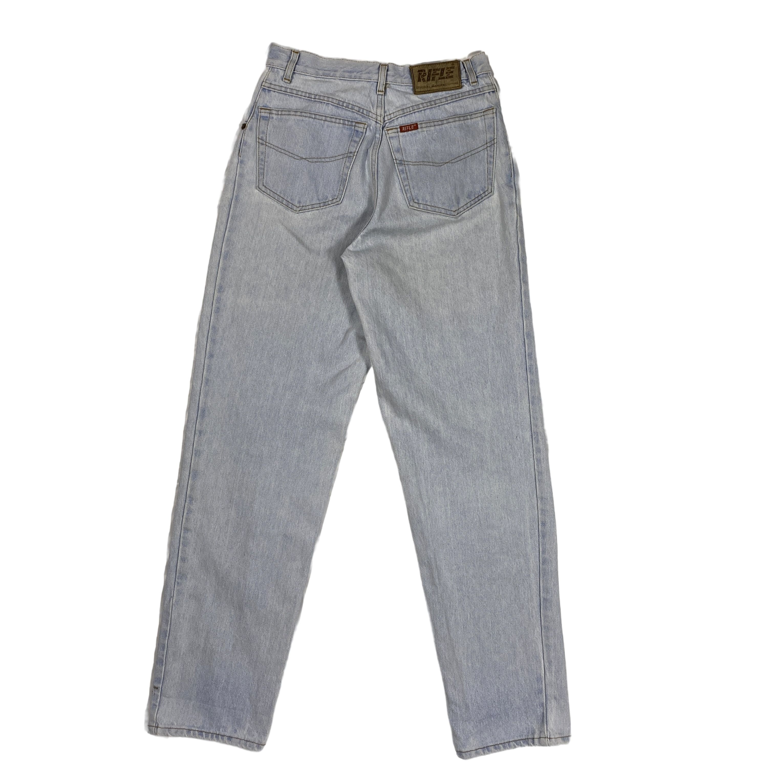 RIFLE Vintage Light Wash Rifle Light Wash Jeans 26x30 Size 26" / US 2 / IT 38 - 3 Thumbnail