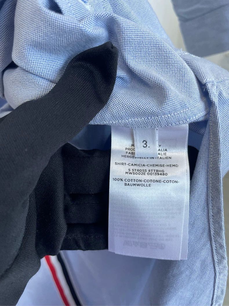 Thom Browne Thom Browne Size 3Short sleeve oxford cloth basic all-match Size US L / EU 52-54 / 3 - 6 Thumbnail