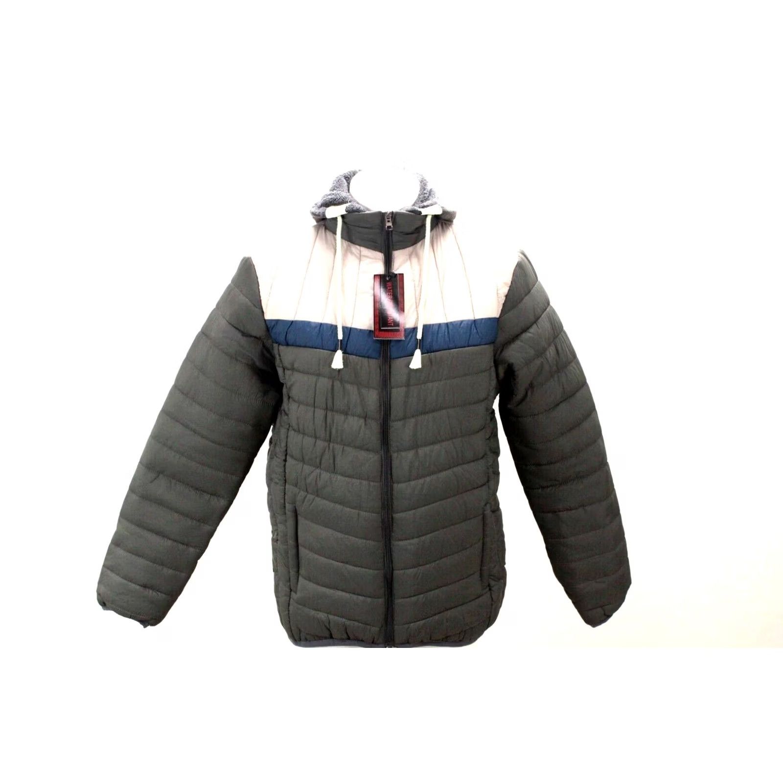 Vintage Maximos Puffer Jacket Mens XL Gray Full Zip Insulated Sherpa Lined Outdoors USA Jacket Size US XL / EU 56 / 4 - 2 Thumbnail