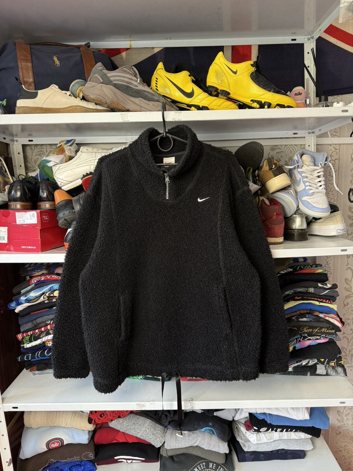 Nike Vintage Nike Fleece jacket Streetwear USA Size M / US 6-8 / IT 42-44 - 1 Thumbnail