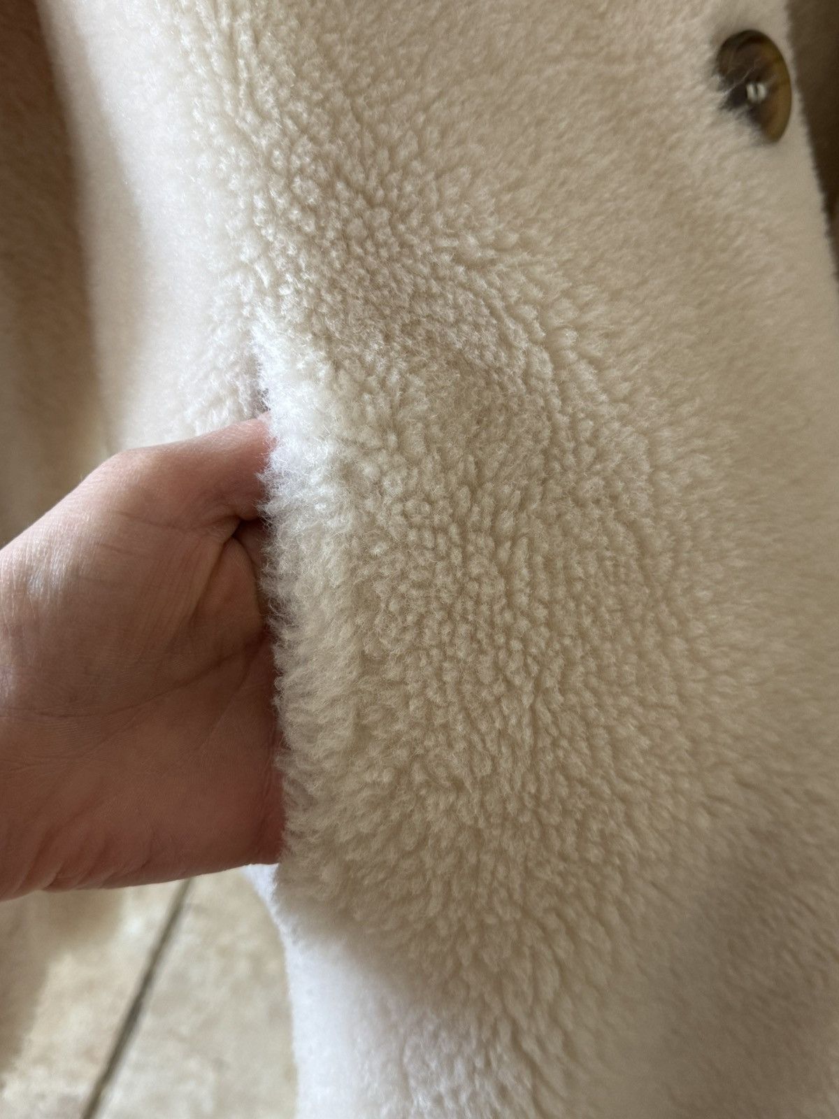 Other Elegant cream faux fur coat by Angel Size M / US 6-8 / IT 42-44 - 8 Thumbnail