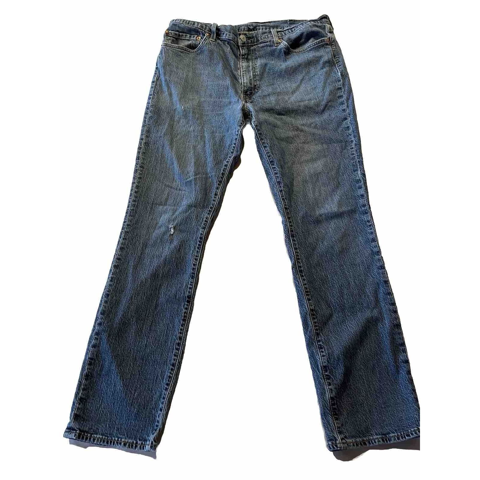Levi's Levis 511 Jeans Mens 36x31 Blue Slim Straight Denim Med Wash Size US 38 / EU 54 - 1 Thumbnail