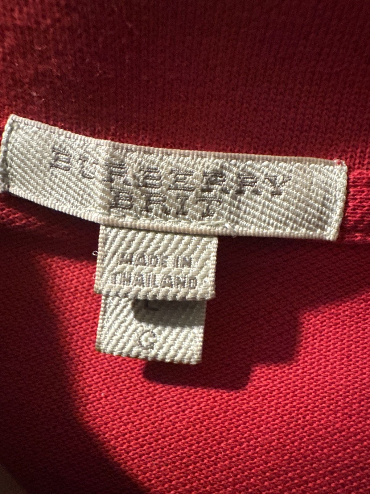 Burberry Burberry Polo Sz Large Size US L / EU 52-54 / 3 - 4 Thumbnail