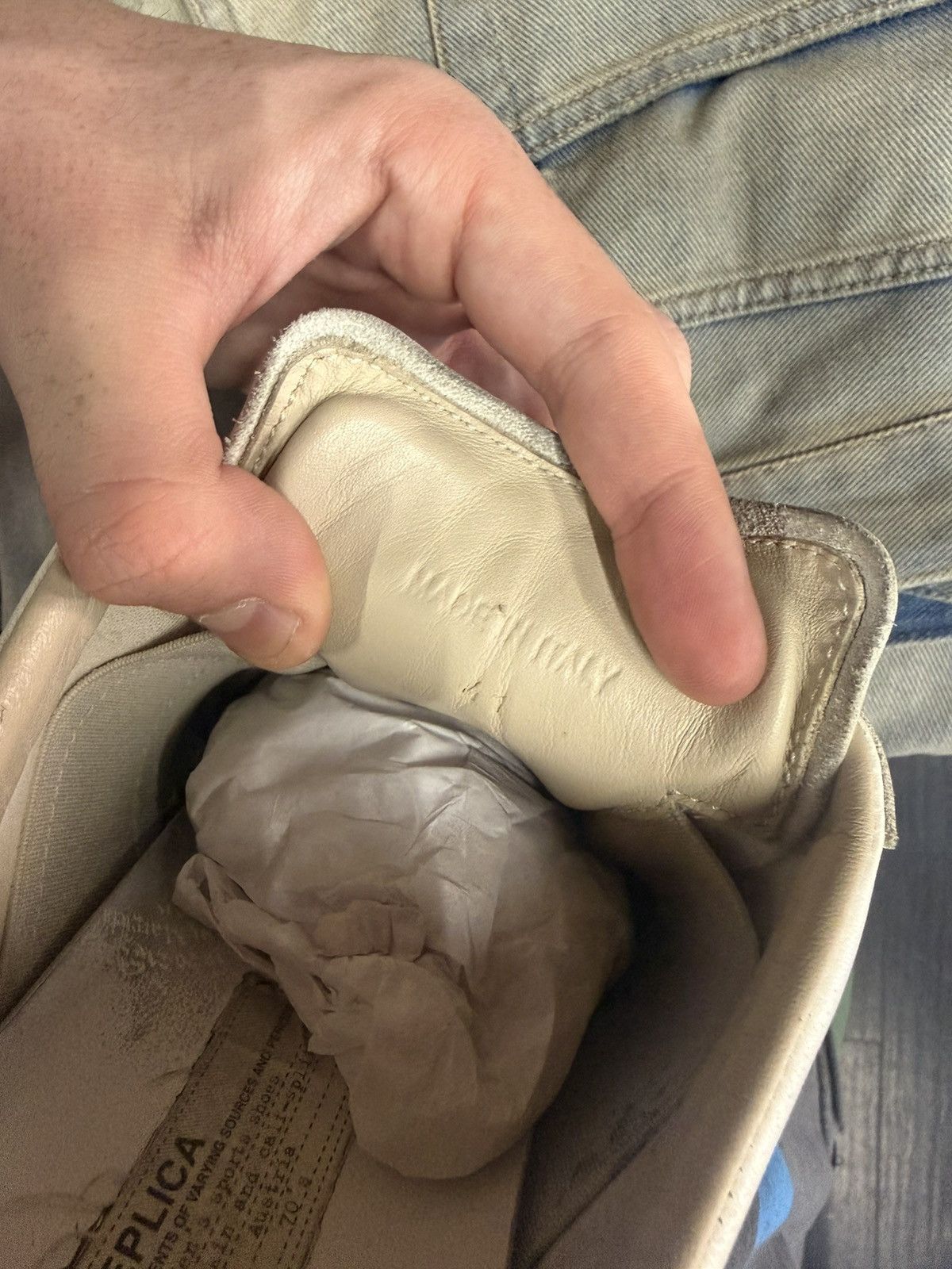 Maison Margiela Maison Margiela White GAT Size US 8 / EU 41 - 10 Thumbnail