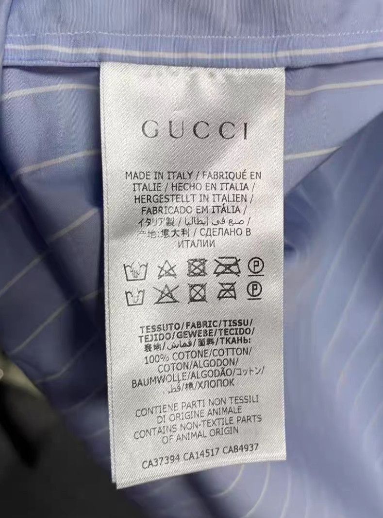 Gucci Gucci Gucci Striped Long Sleeve Shirt for Men and Women -2 Size US M / EU 48-50 / 2 - 4 Thumbnail