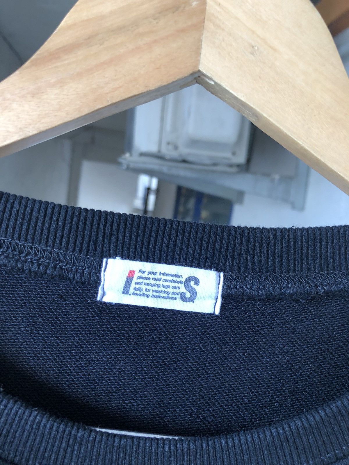 Issey Miyake Nice Piece❗️Issey Miyake Big Logo I.S Crewneck Sweatshirt Size US S / EU 44-46 / 1 - 6 Thumbnail