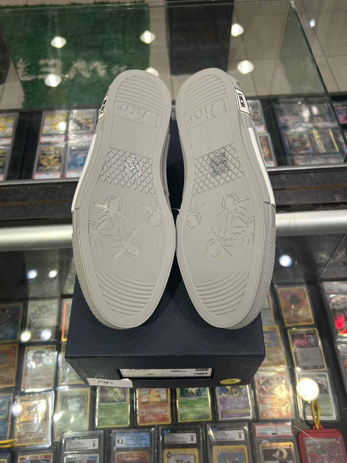 Dior Dior B23 low dior oblique white grey Size US 10 / EU 43 - 8 Thumbnail