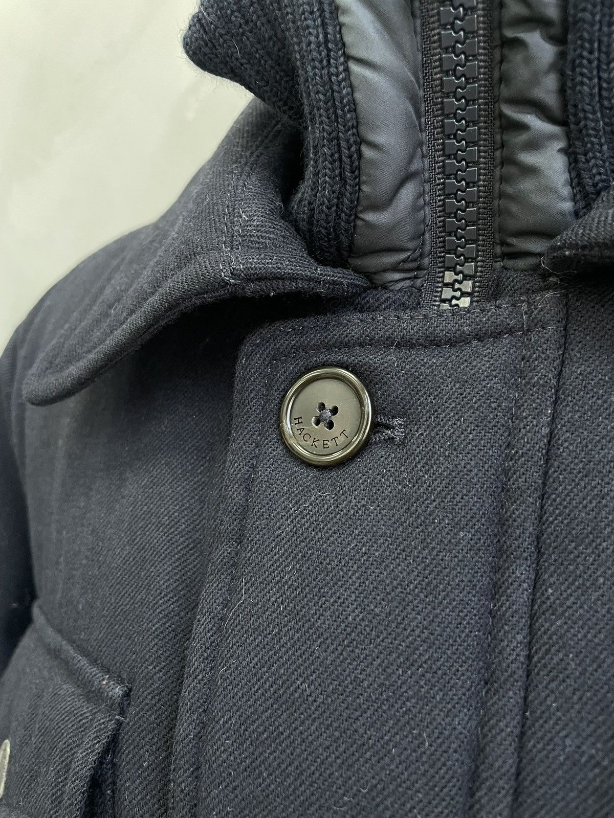 Hackett Hackett quilted wool jacket navy blue classic puffer y2k Size US M / EU 48-50 / 2 - 4 Thumbnail