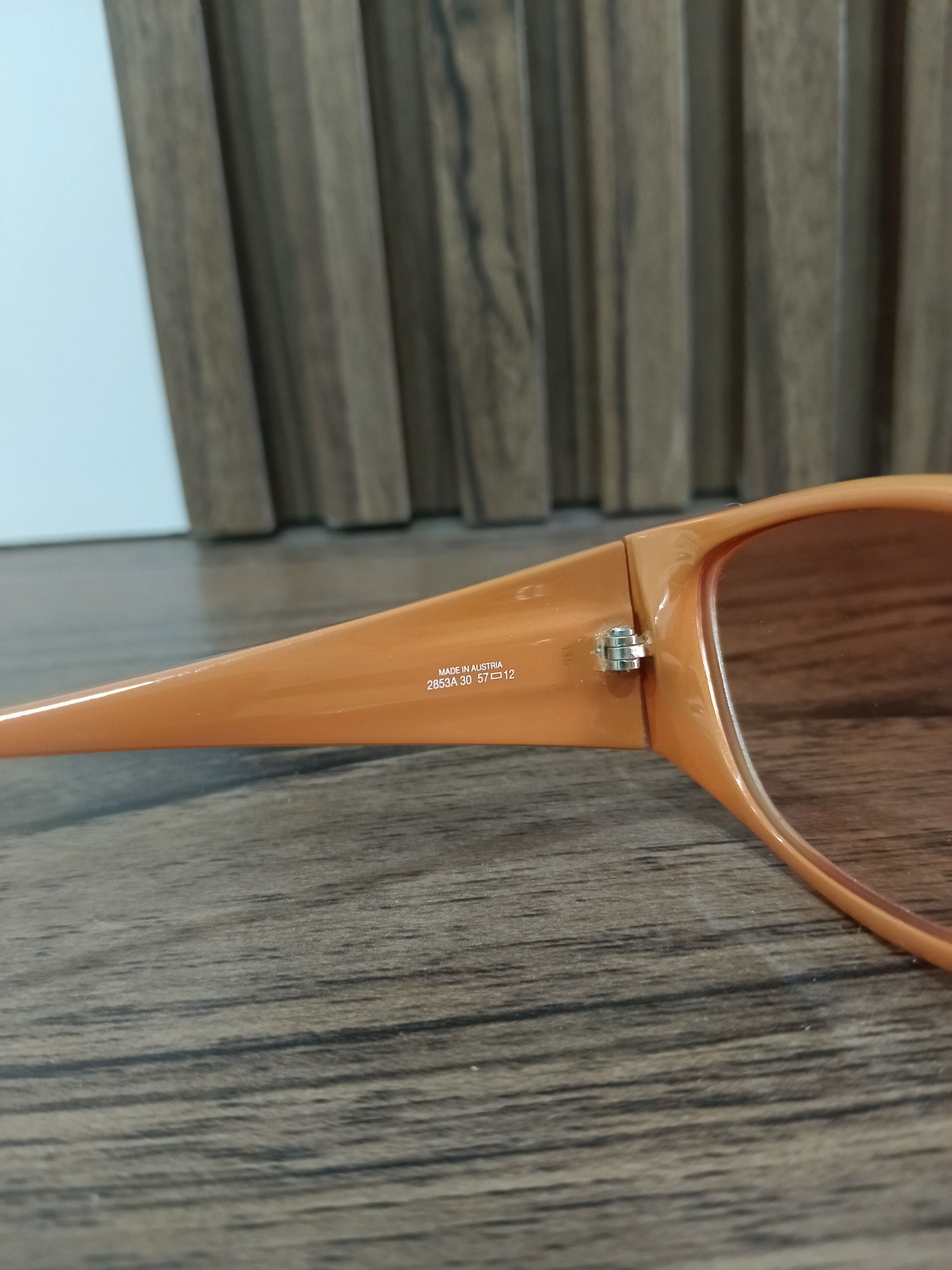 Dior Dior 2853 Vintage Oval Frames - Orange Fade Gold CD Logo Size ONE SIZE - 7 Thumbnail
