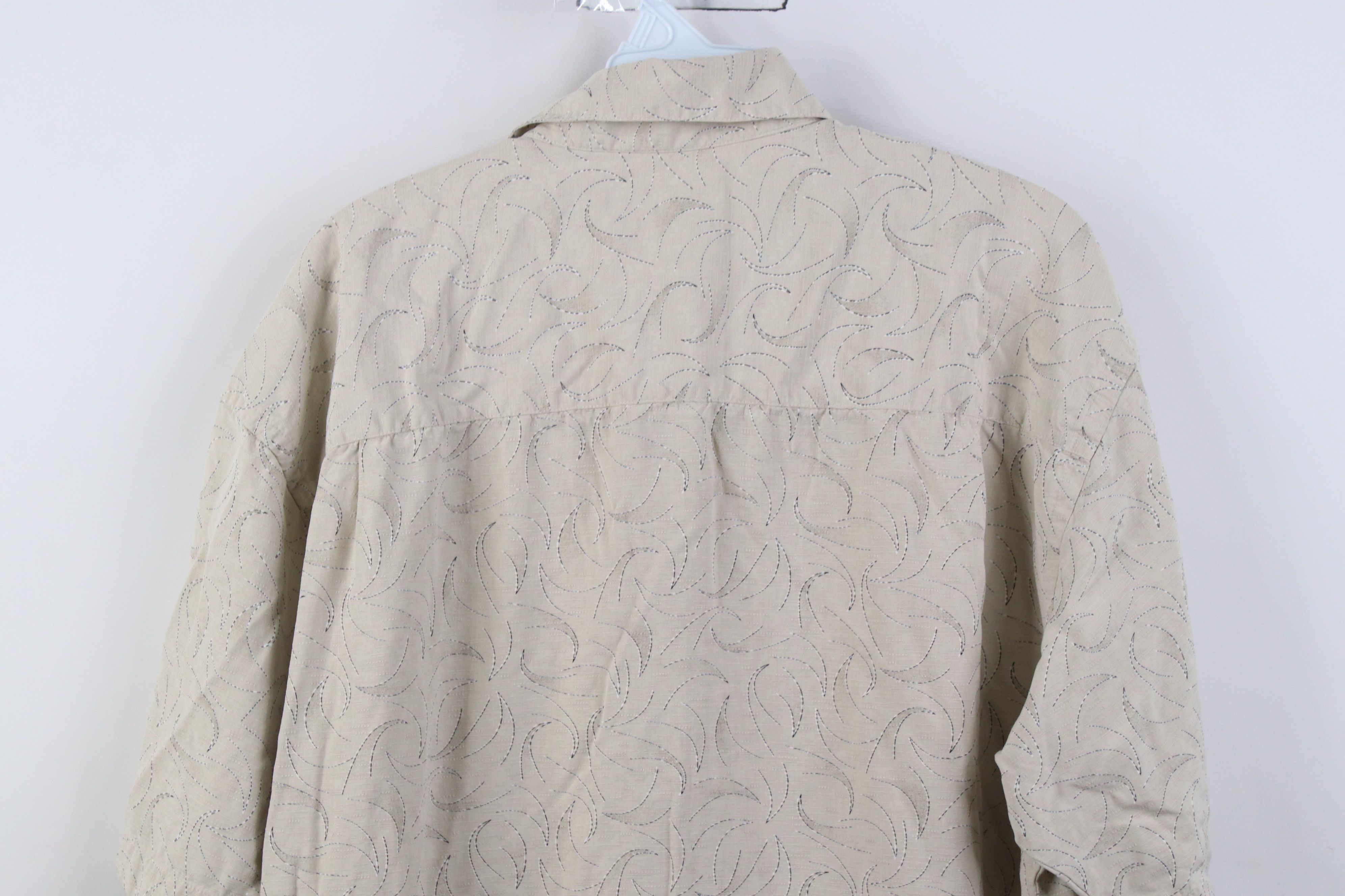 Vintage Vintage 90s Streetwear Short Sleeve Collared Button Shirt Size US L / EU 52-54 / 3 - 10 Thumbnail