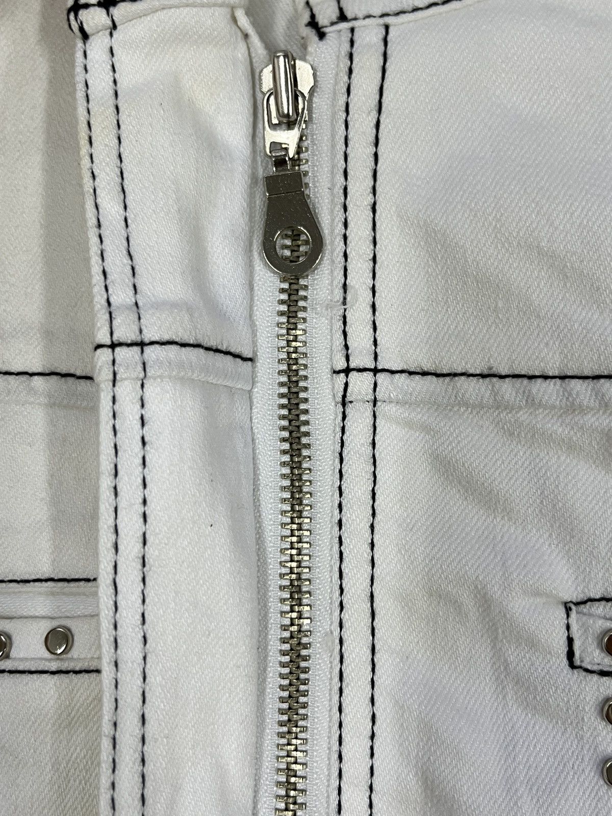 14th Addiction Celine Kmrii Midas Led Rechwe Style Studded Trucker Jacket Size US S / EU 44-46 / 1 - 15 Thumbnail