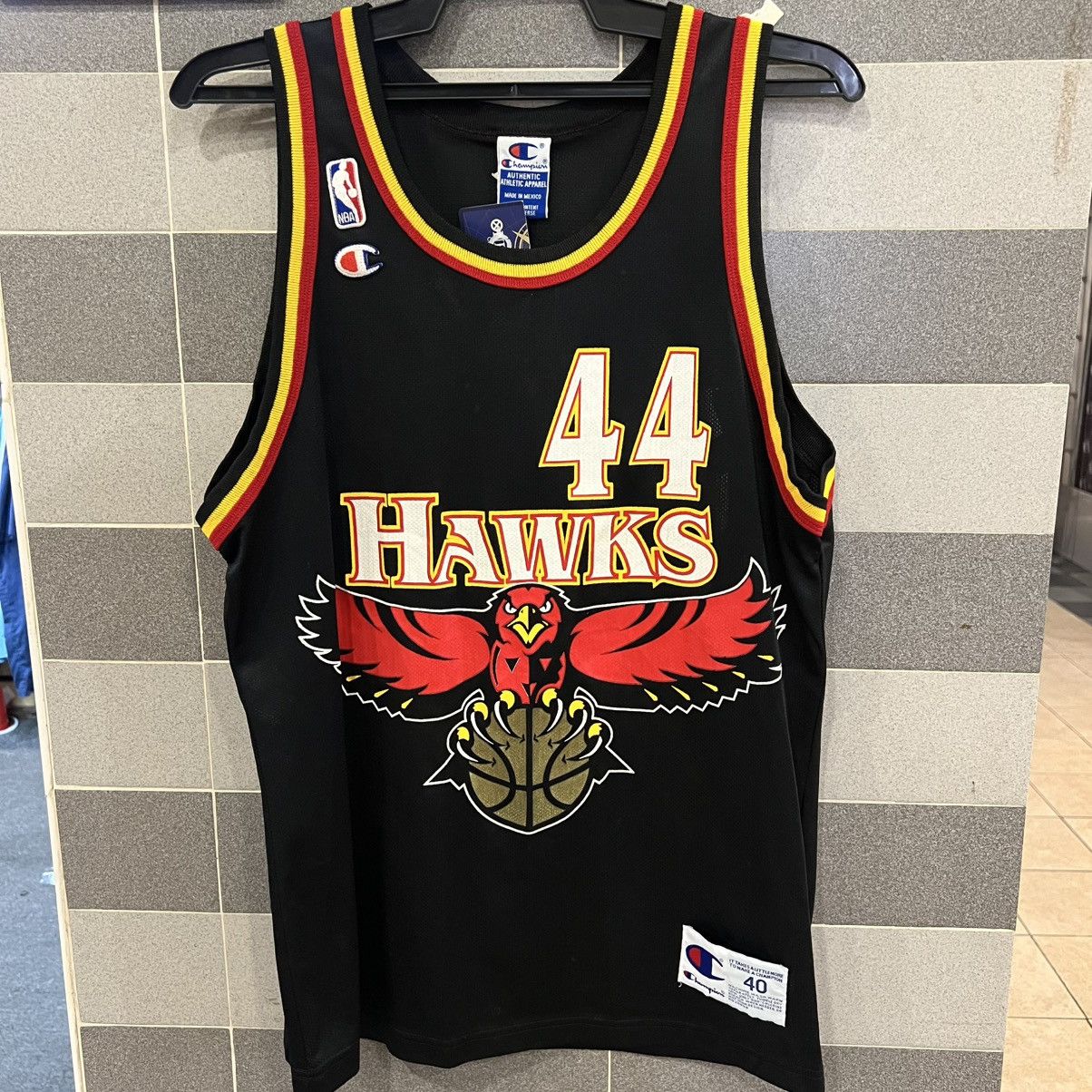 Champion Vintage NBA atlanta hawks champion jersey Size US M / EU 48-50 / 2 - 1 Thumbnail