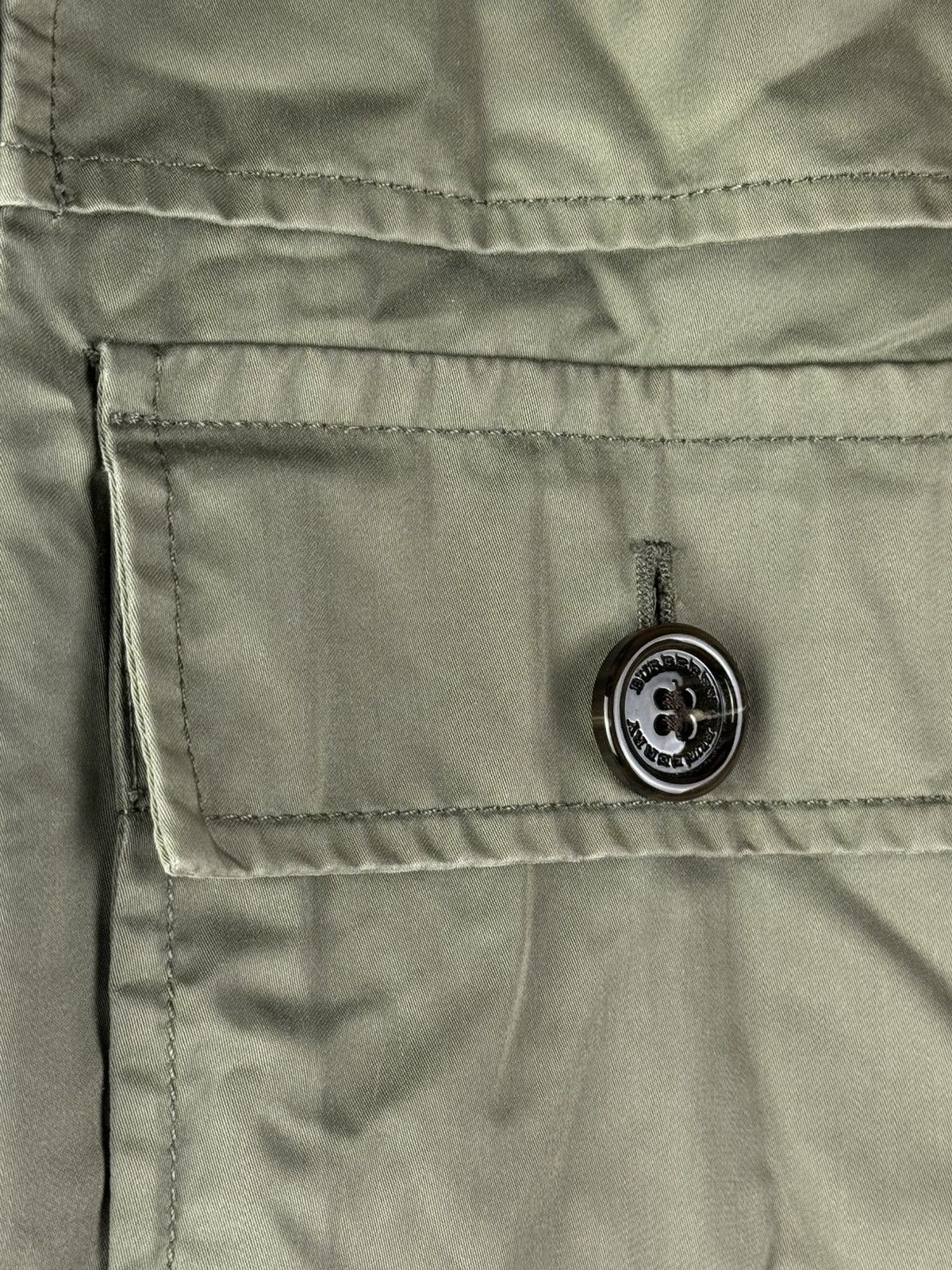 Burberry Vintage 00s Burberry Nova Check Zipper Military Jacket Size US M / EU 48-50 / 2 - 4 Thumbnail