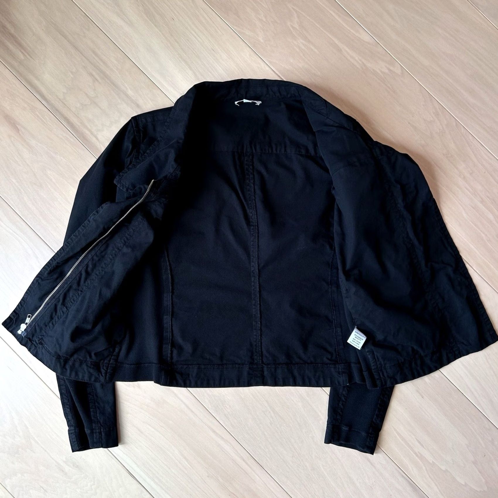 James Perse James Perse Cropped Moto Jacket Black Large Size XS / US 0-2 / IT 36-38 - 4 Thumbnail
