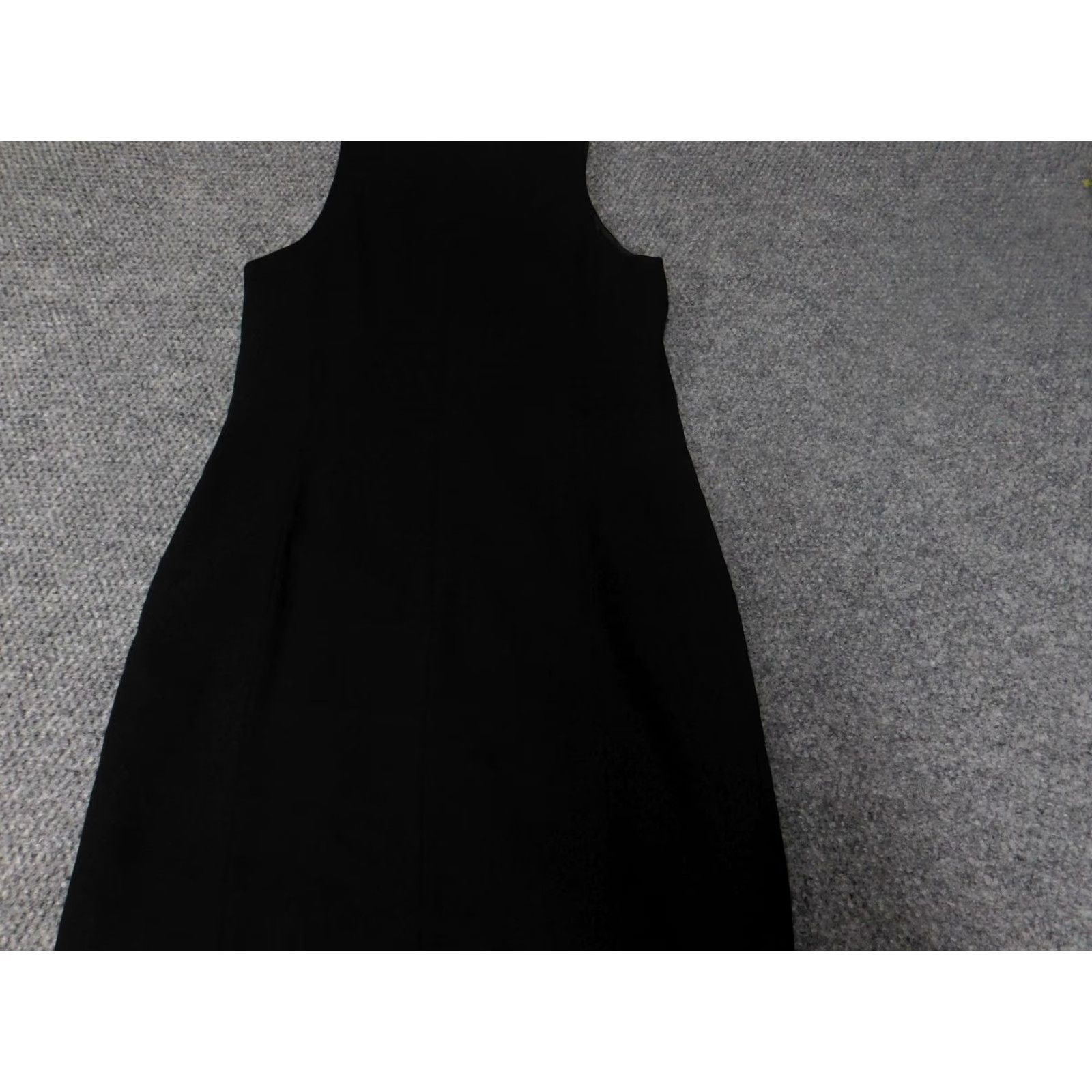 Jones New York Jones New York Dress Petites Womens Black A-Line Sleeveless 10P Long Knit Polyester Mock Neck Zip Lined Bell Sleeve Vintage No Winter Womens Size L / US 10 / IT 46 - 7 Thumbnail