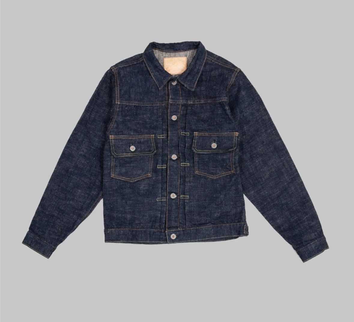 Other GRAPH ZERO 150Z "SLUB YARN" TYPE II JACKET 42 (L) SELVEDGE Size US L / EU 52-54 / 3 - 1 Thumbnail