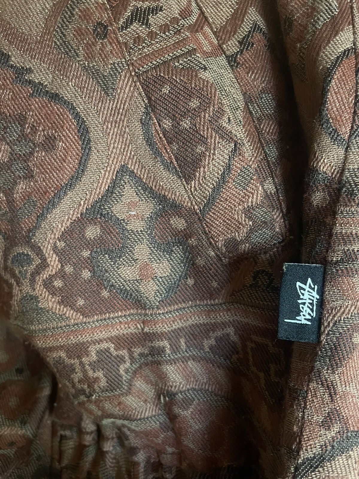 Stussy Paisley Zip Up Size US M / EU 48-50 / 2 - 6 Thumbnail